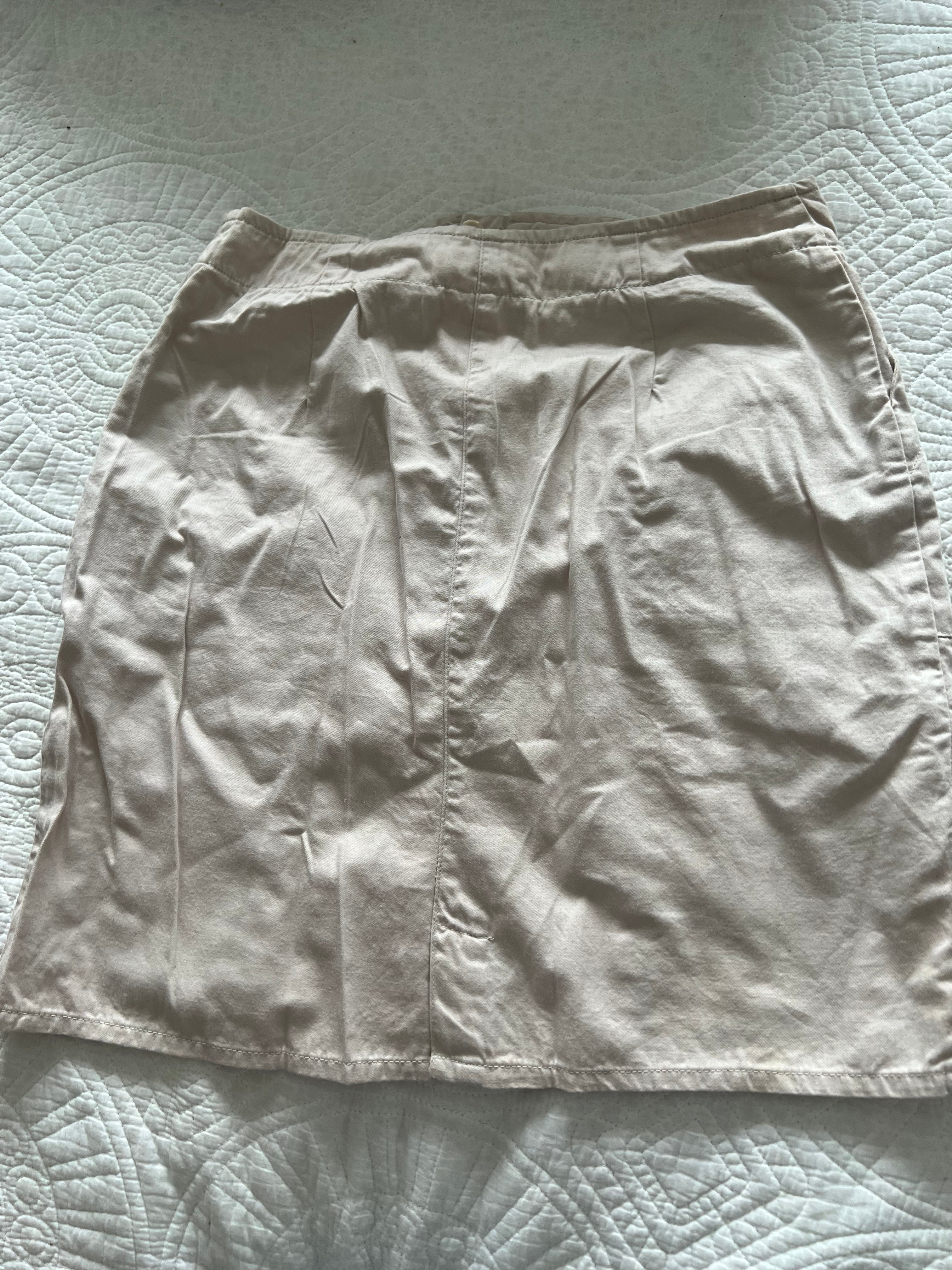 Beige skirt