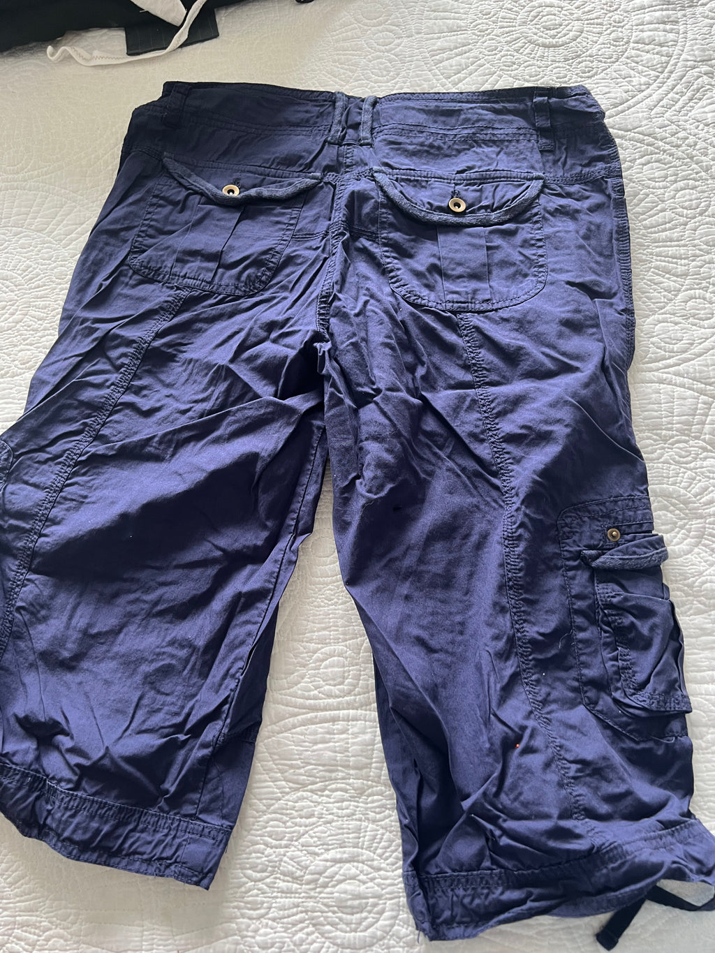 Purple crago shorts