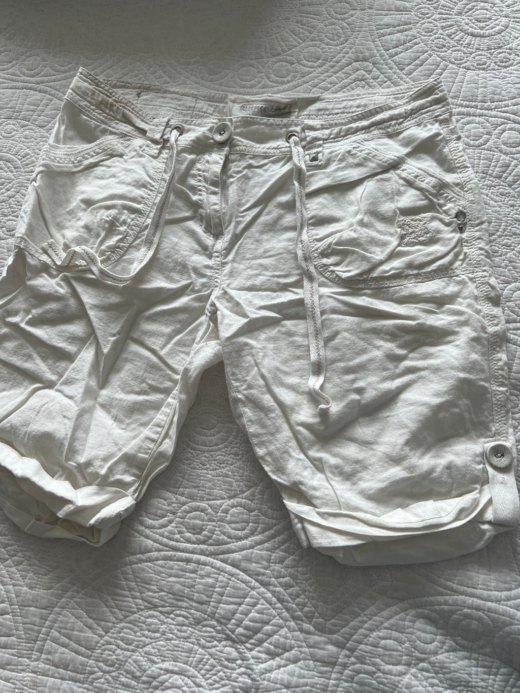 White shorts
