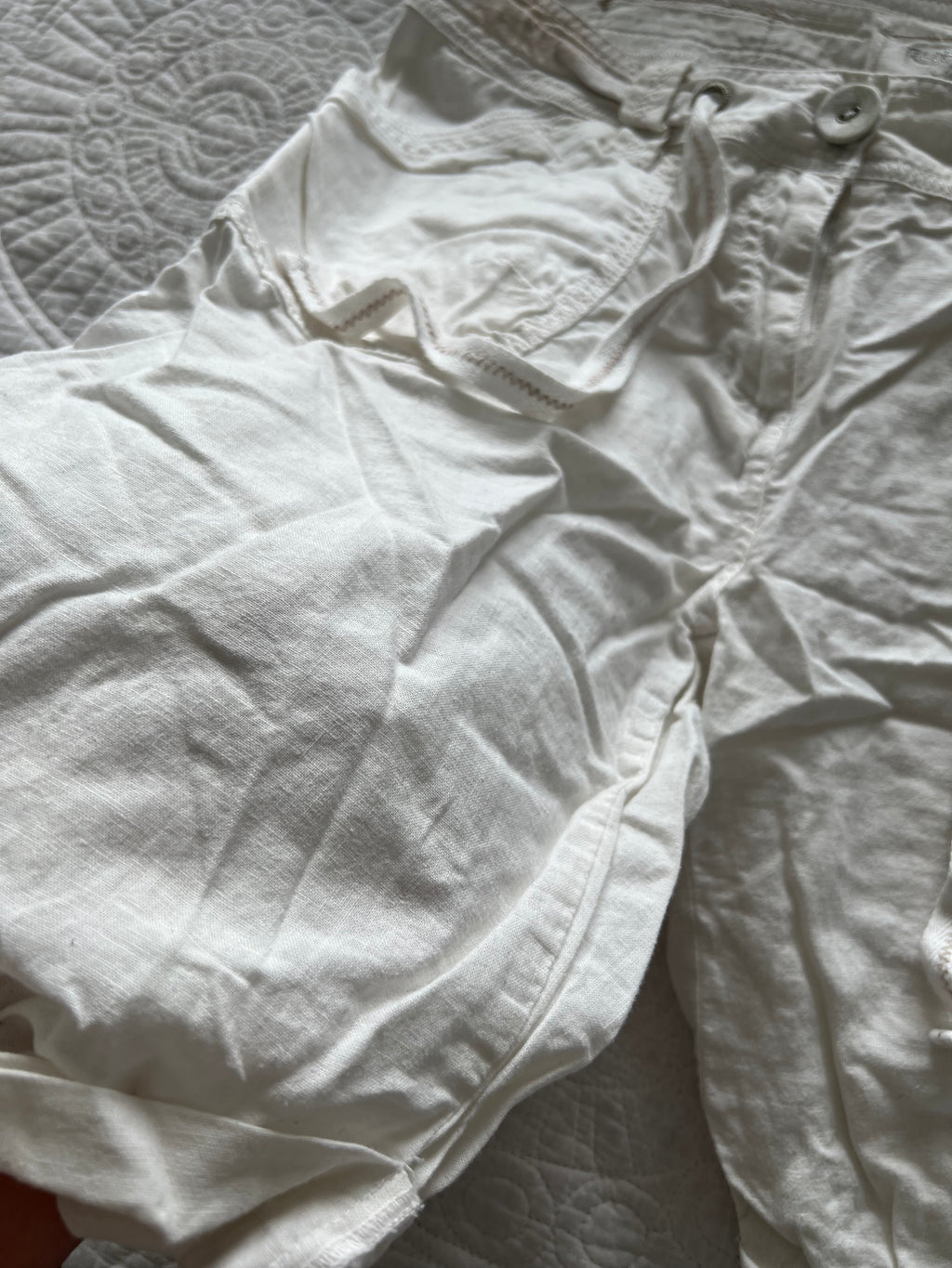 White shorts