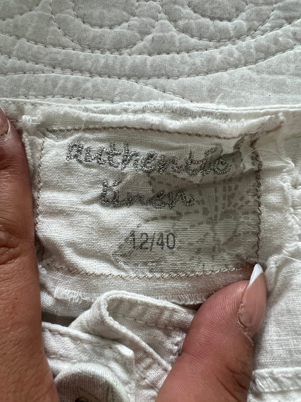White shorts