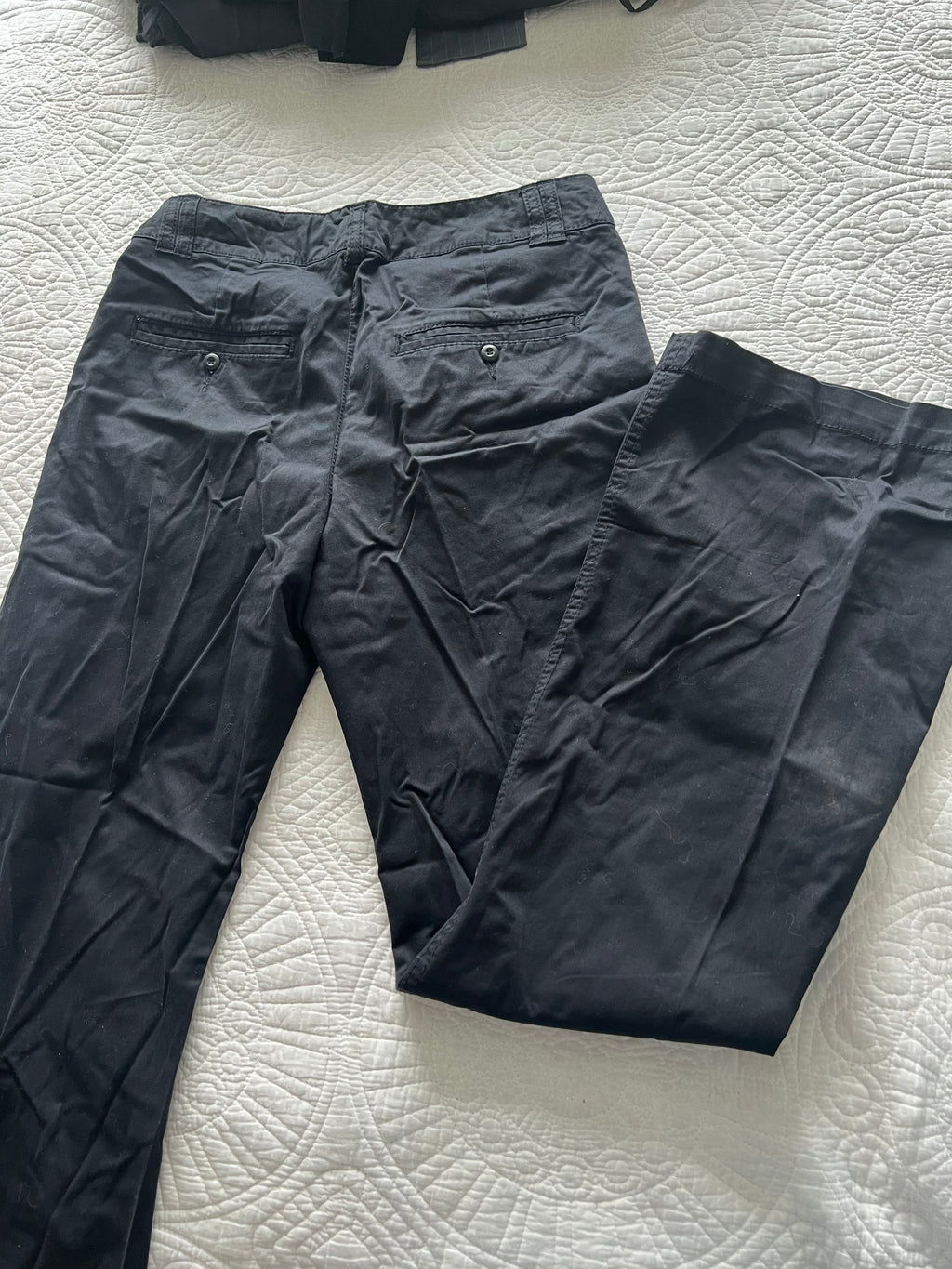 Black trousers