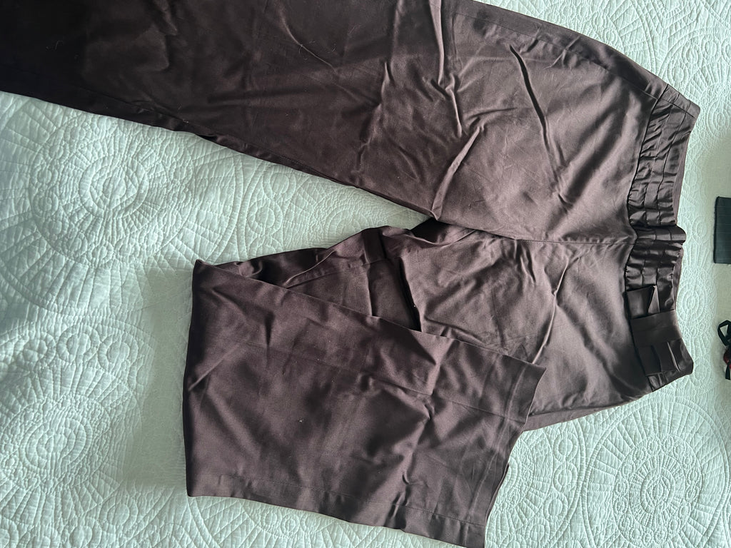 Brown trousers