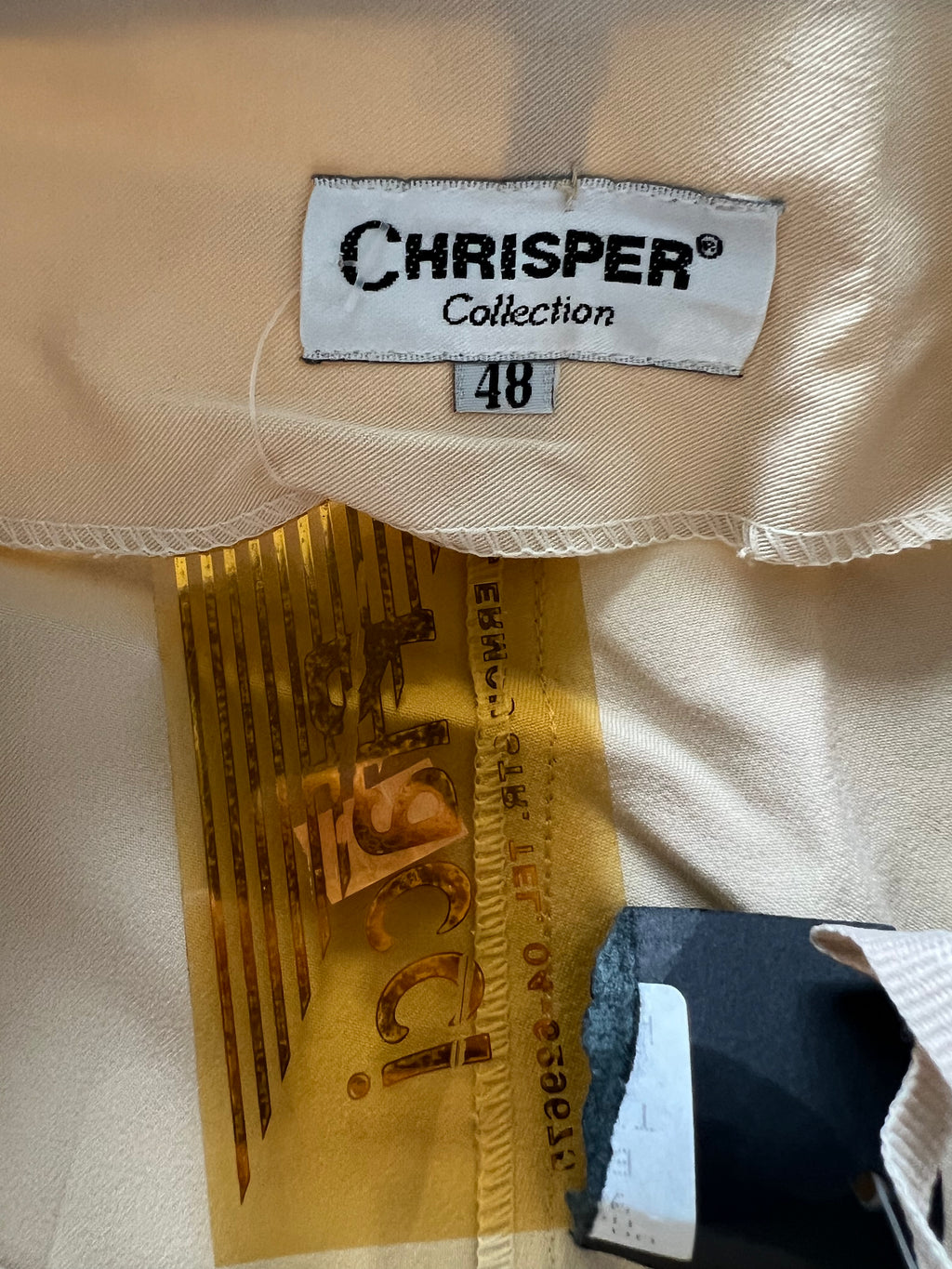 Yellow trousers