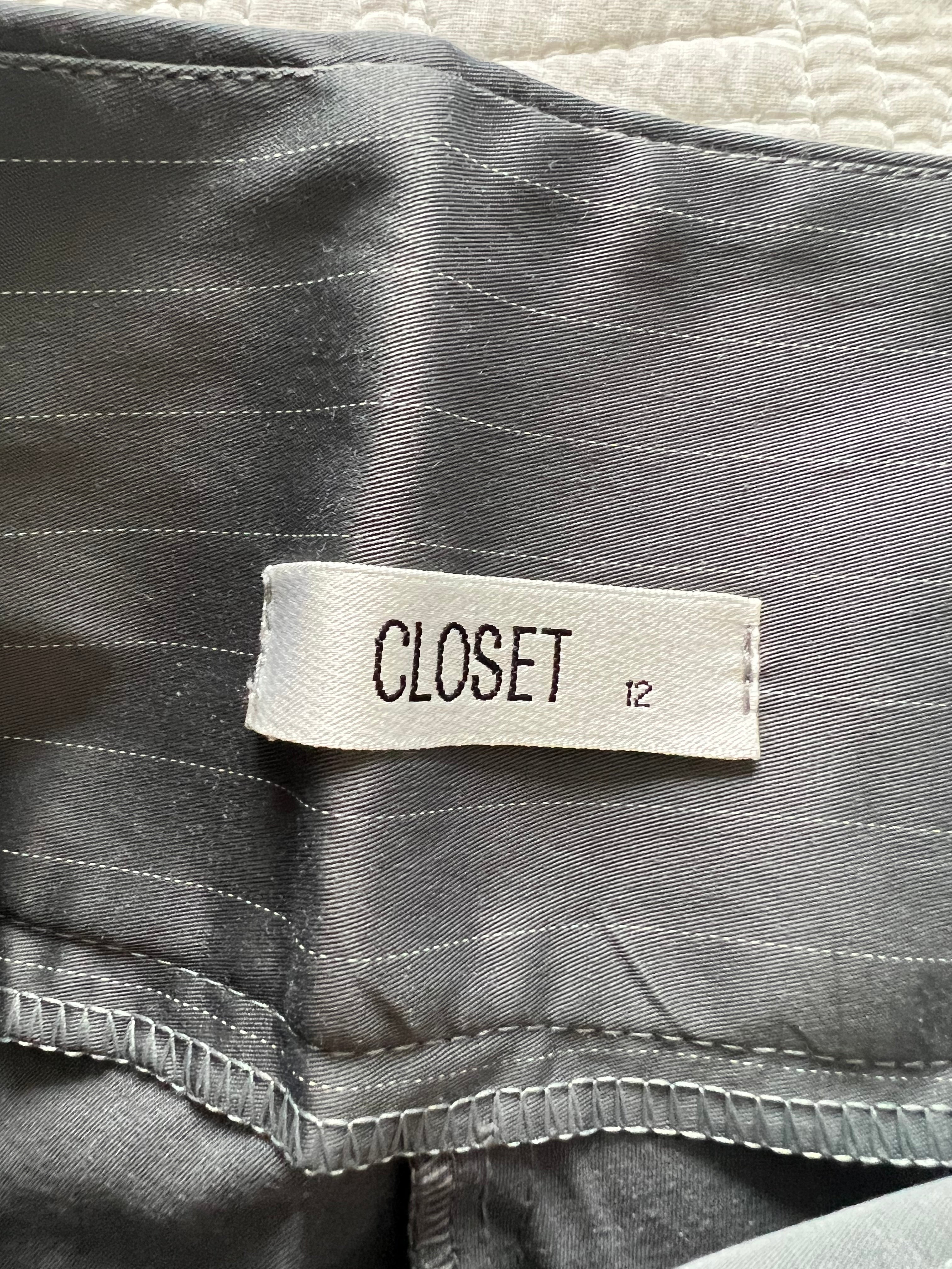 Grey stripped trousers