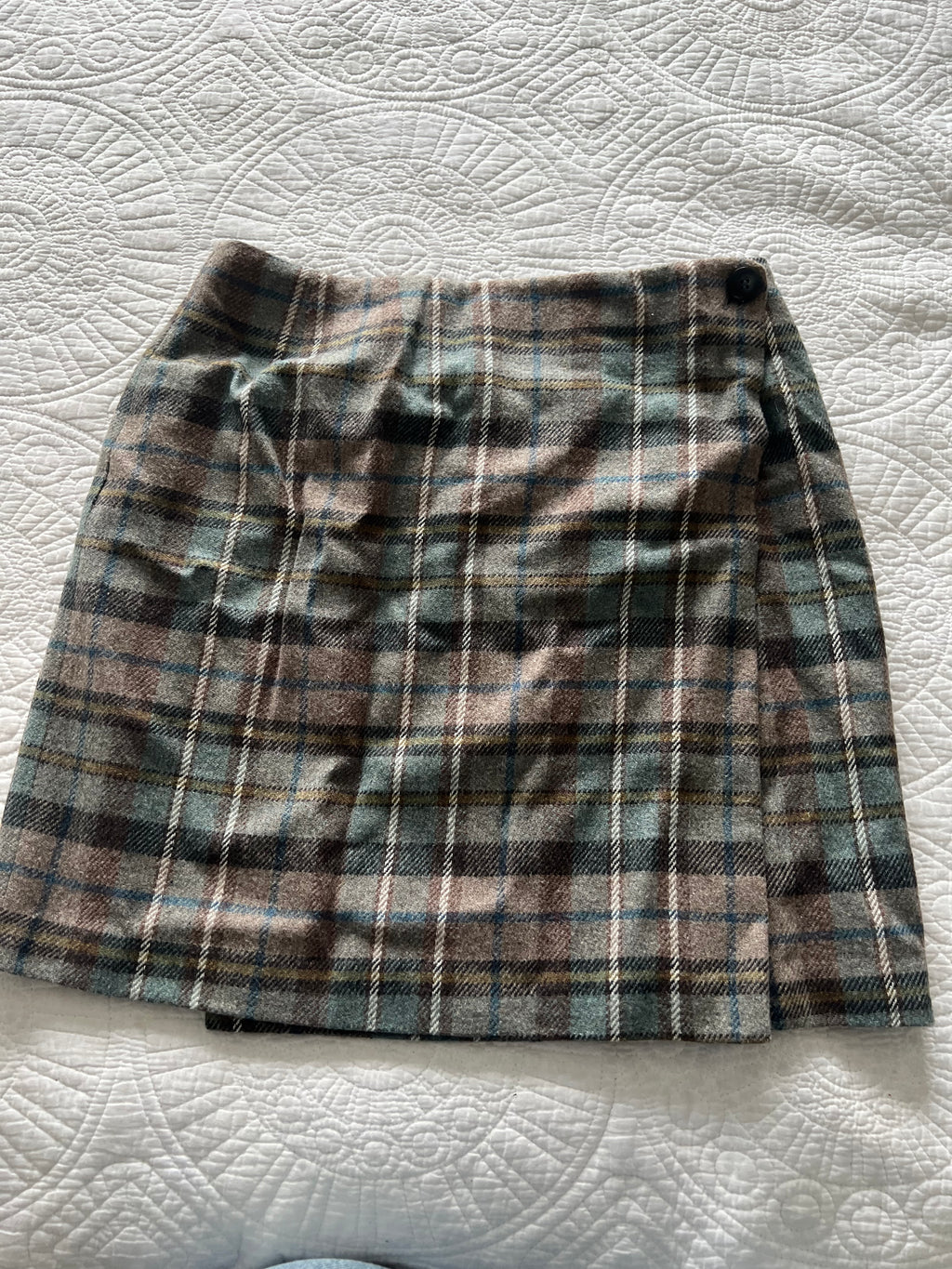 Checkered skirt