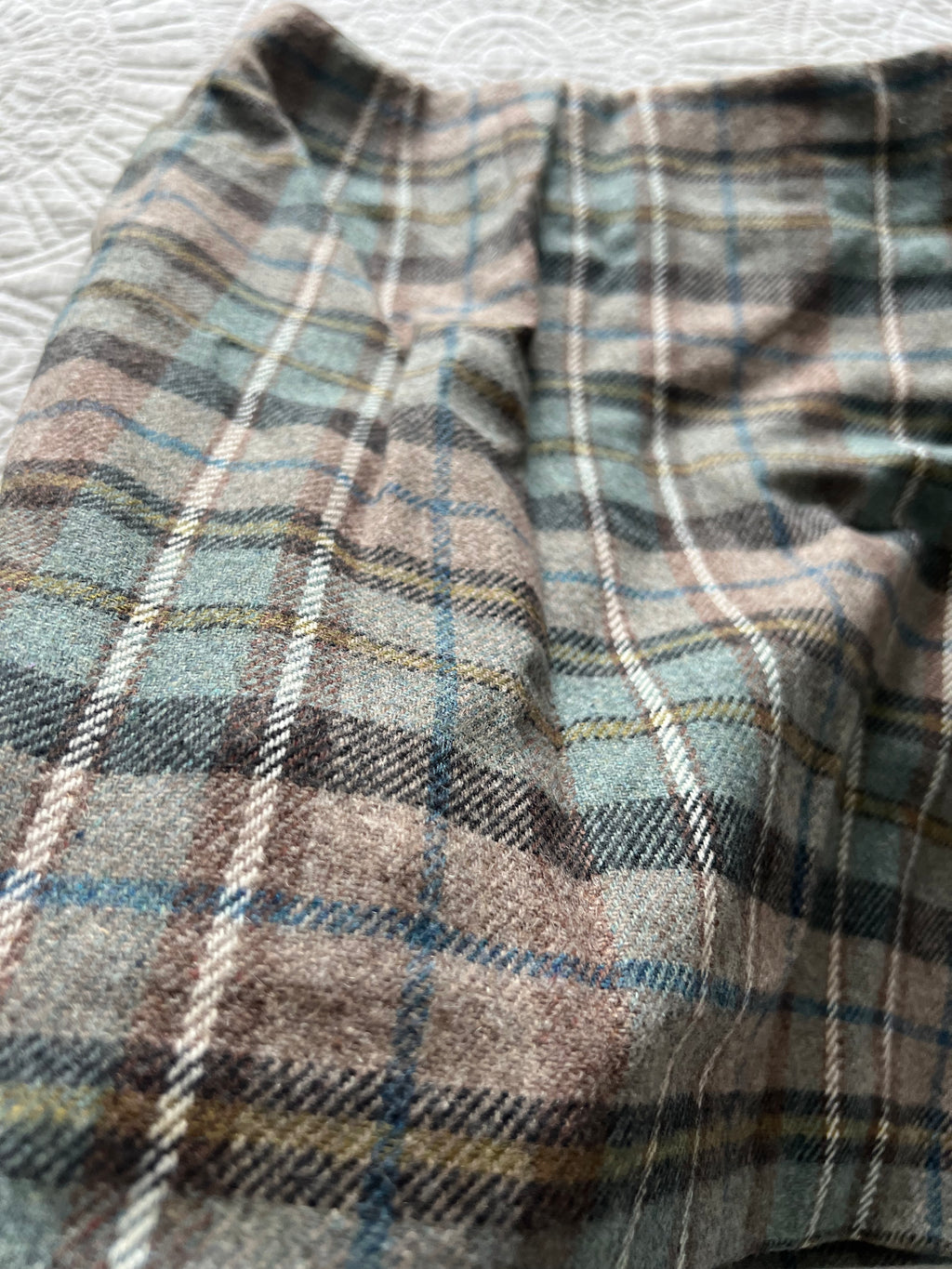 Checkered skirt