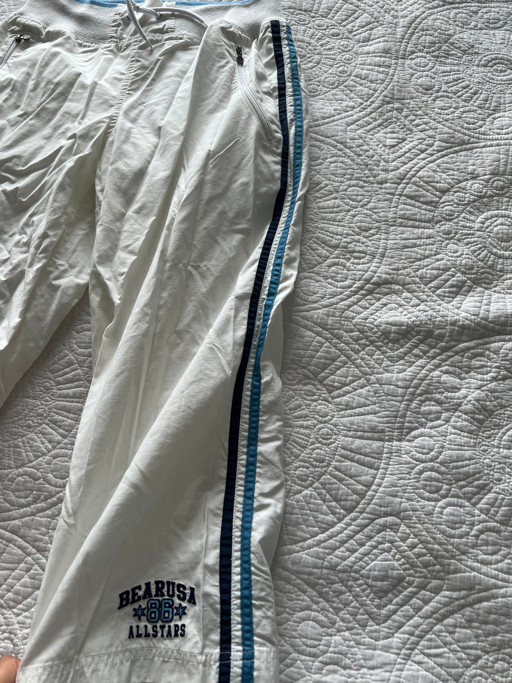 White trousers