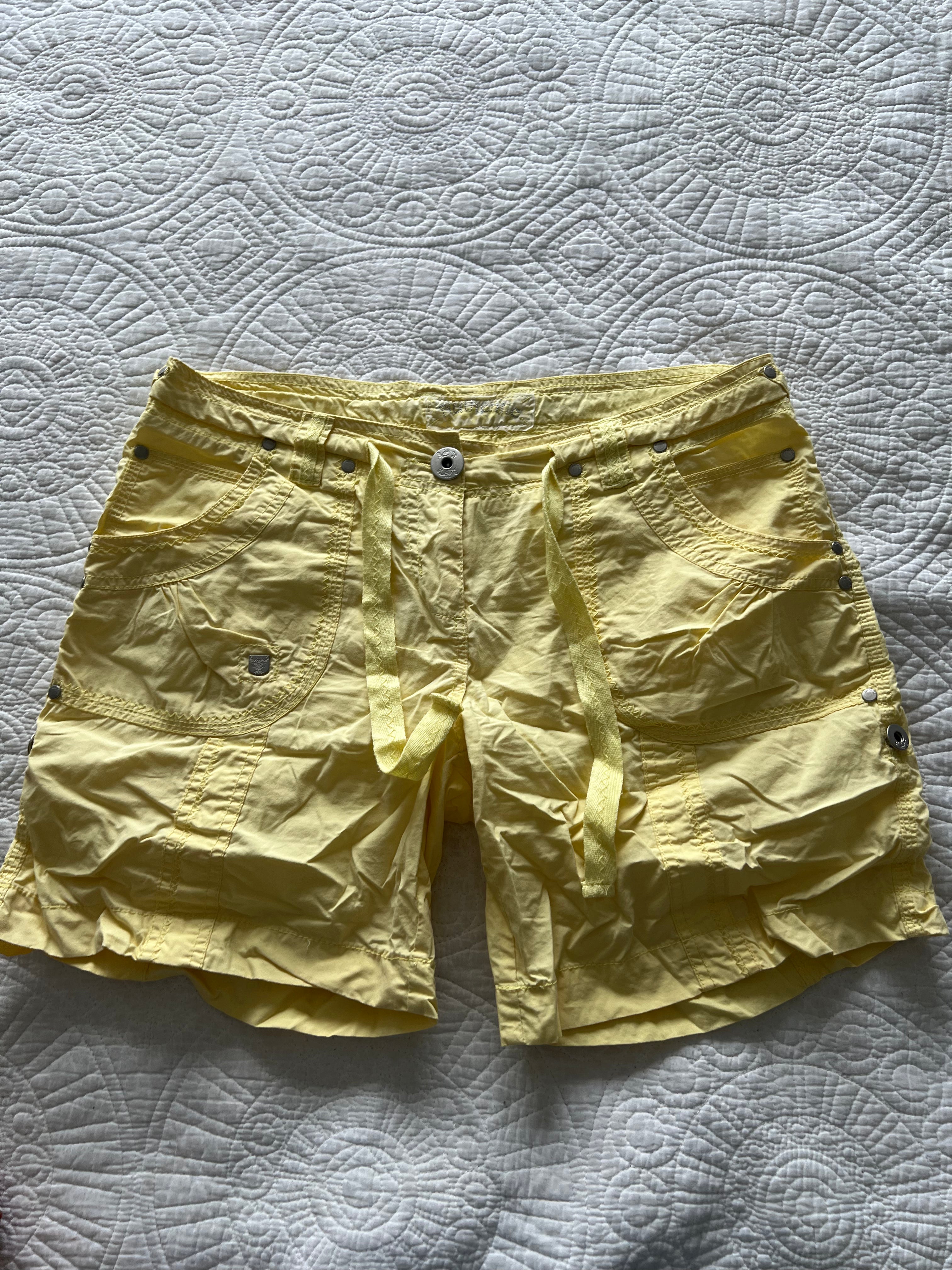 Yellow shorts