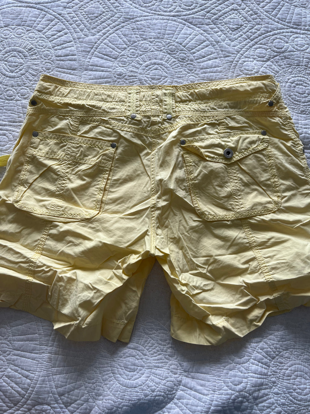 Yellow shorts
