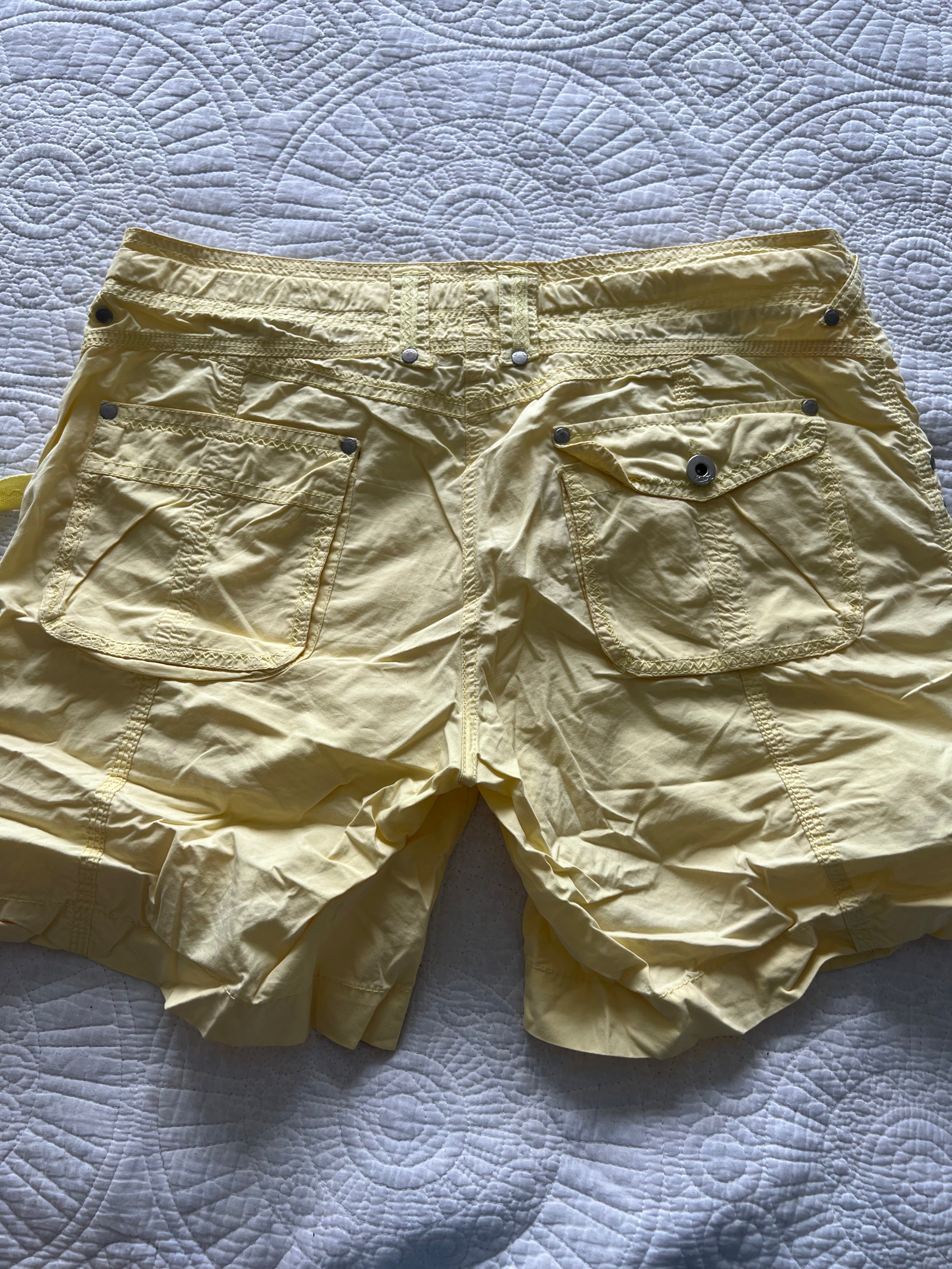 Yellow shorts