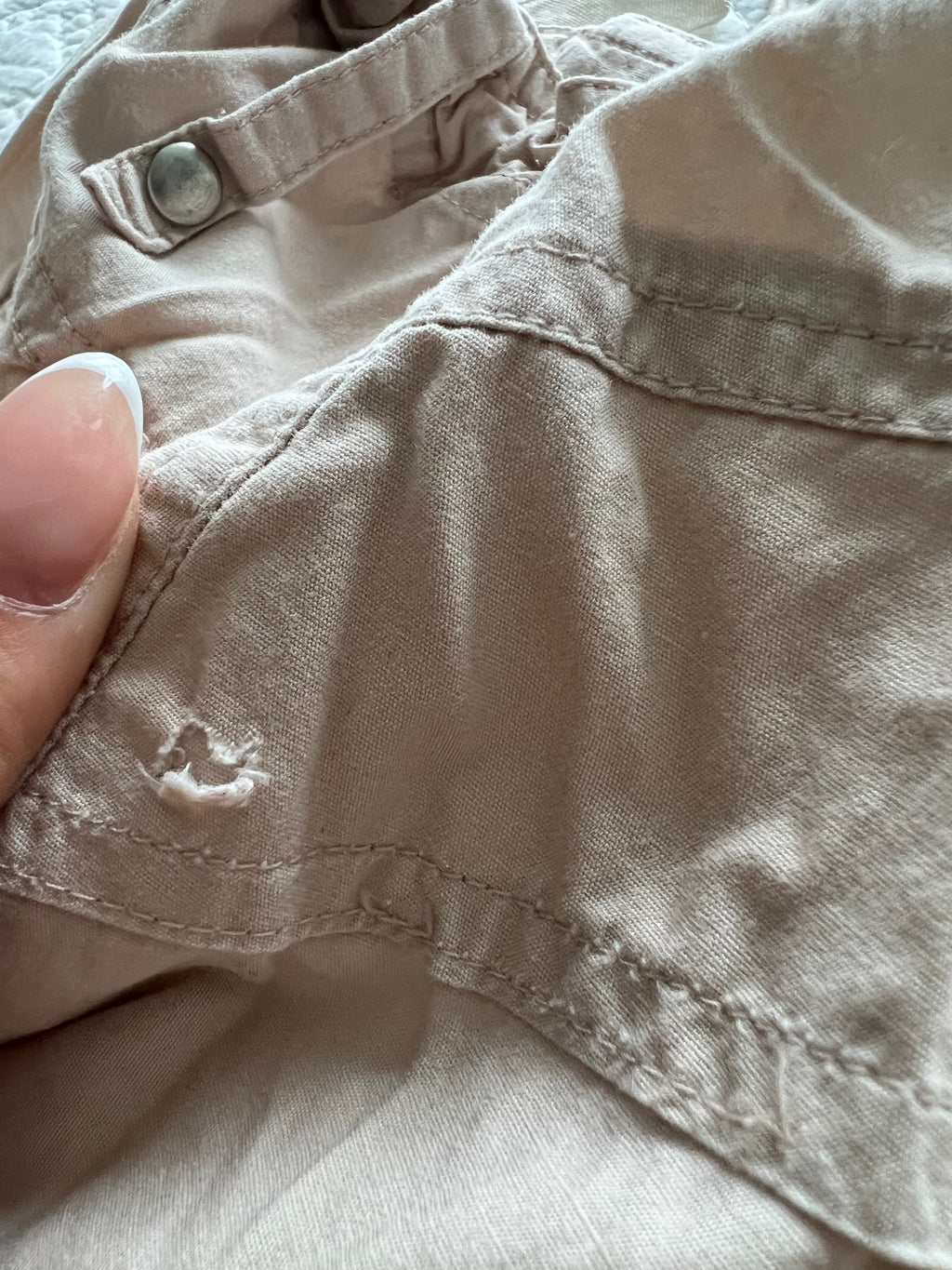 Nude trousers