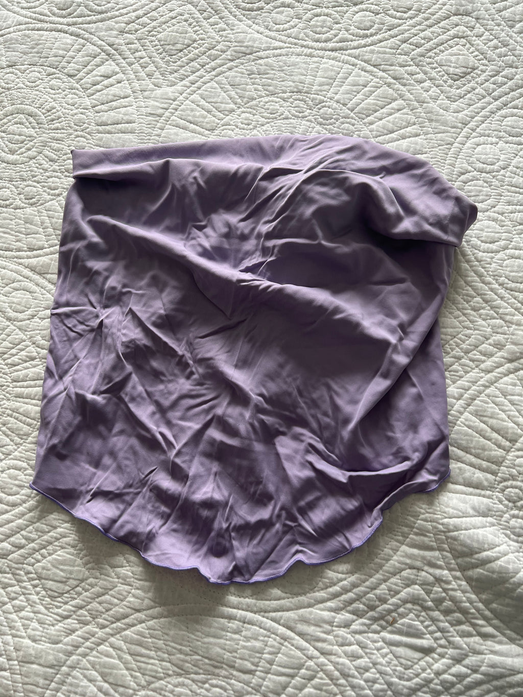 Purple tube top