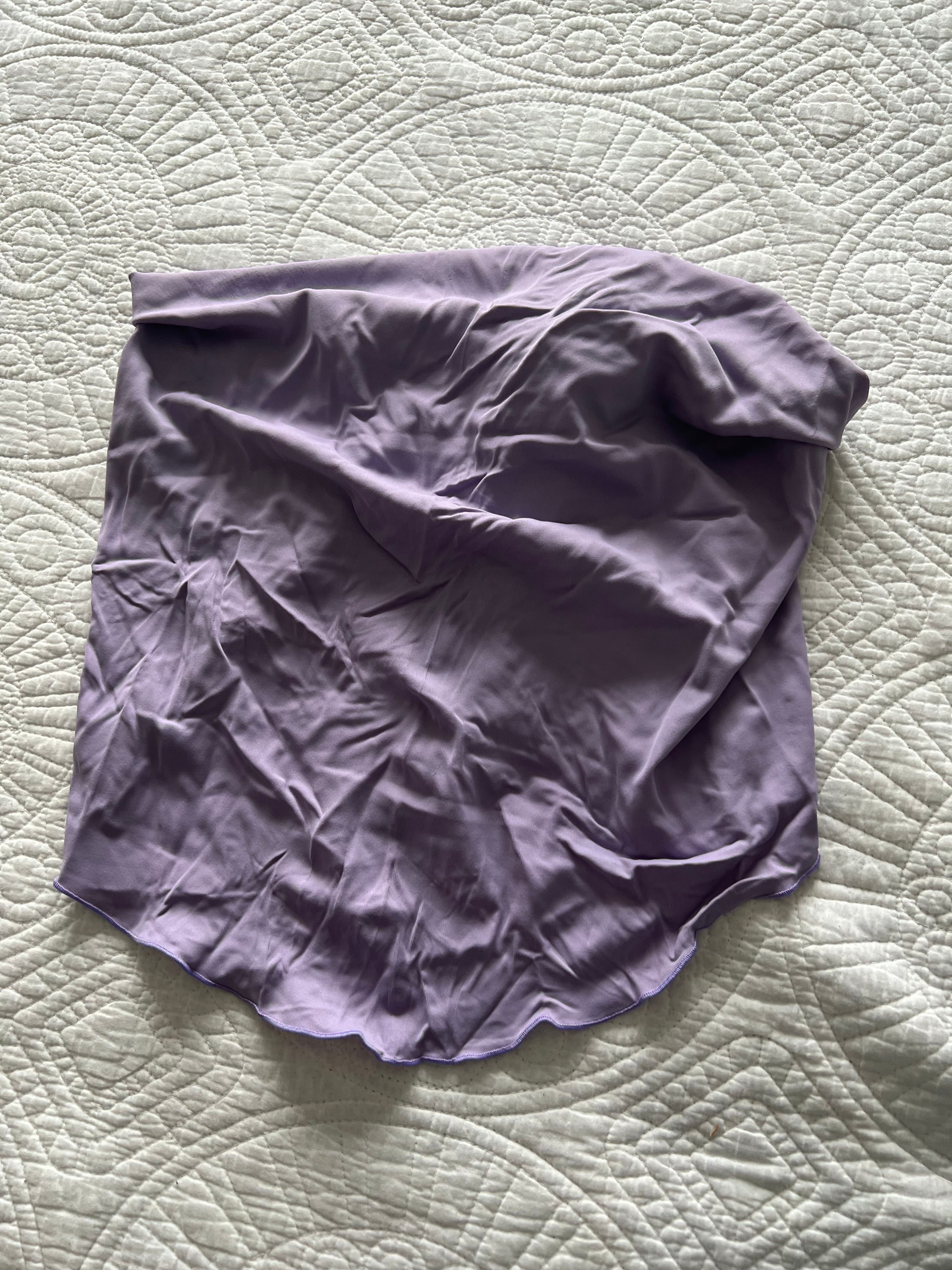 Purple tube top