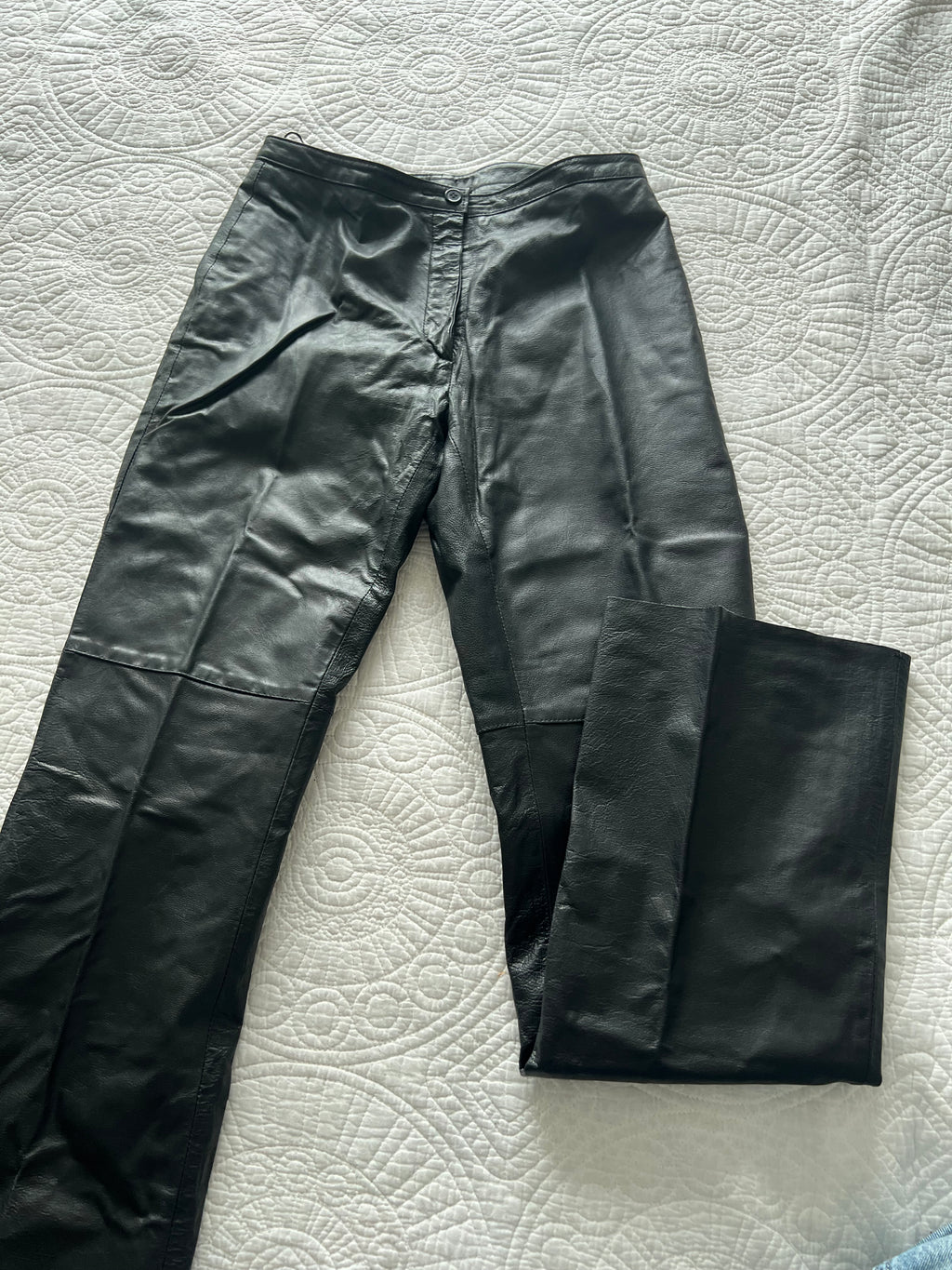 Leather trousers