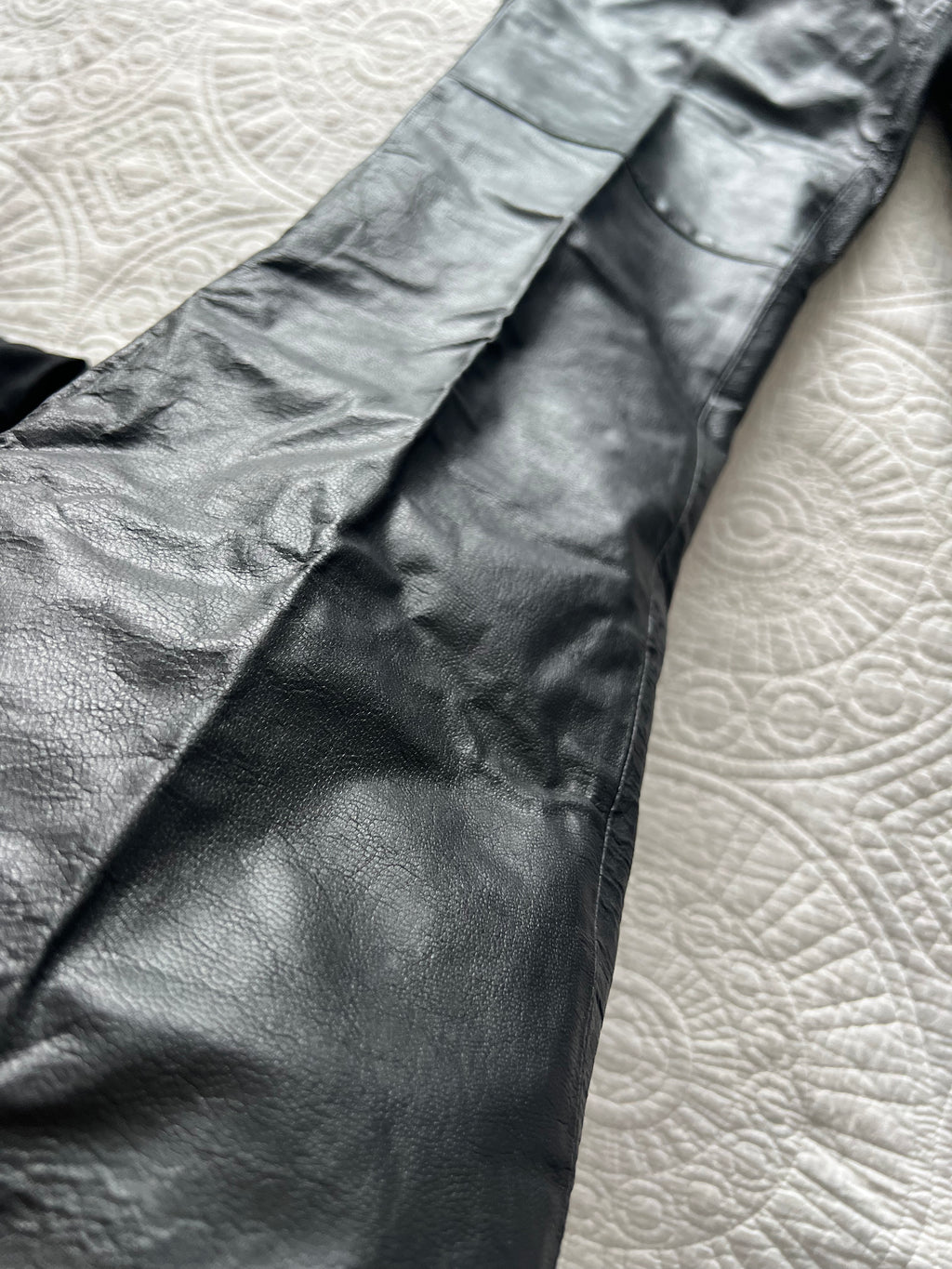 Leather trousers