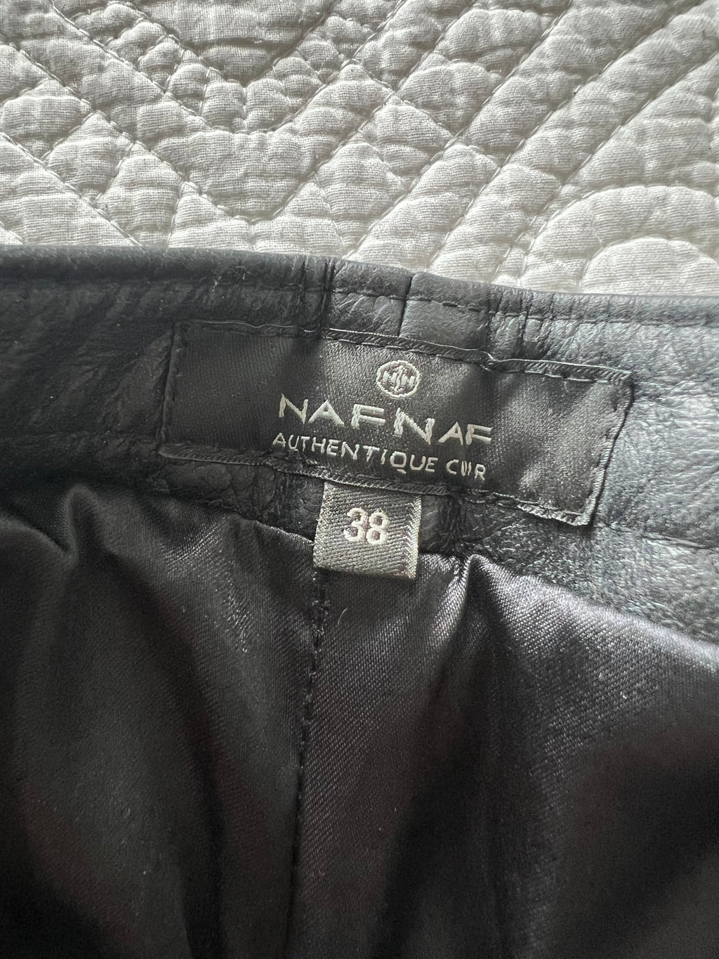 Leather trousers
