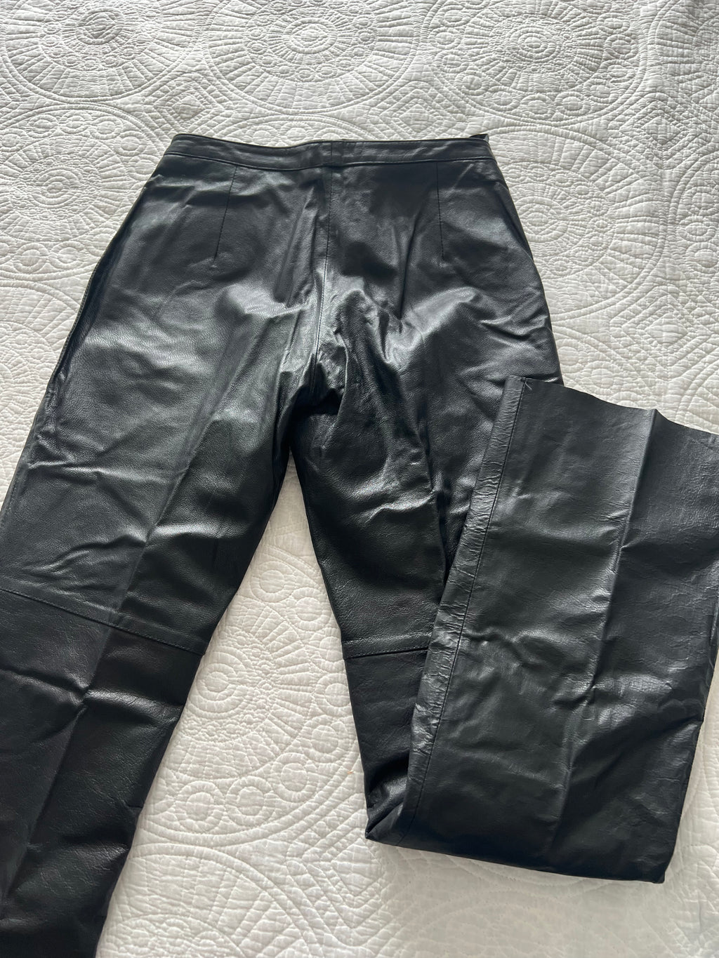 Leather trousers