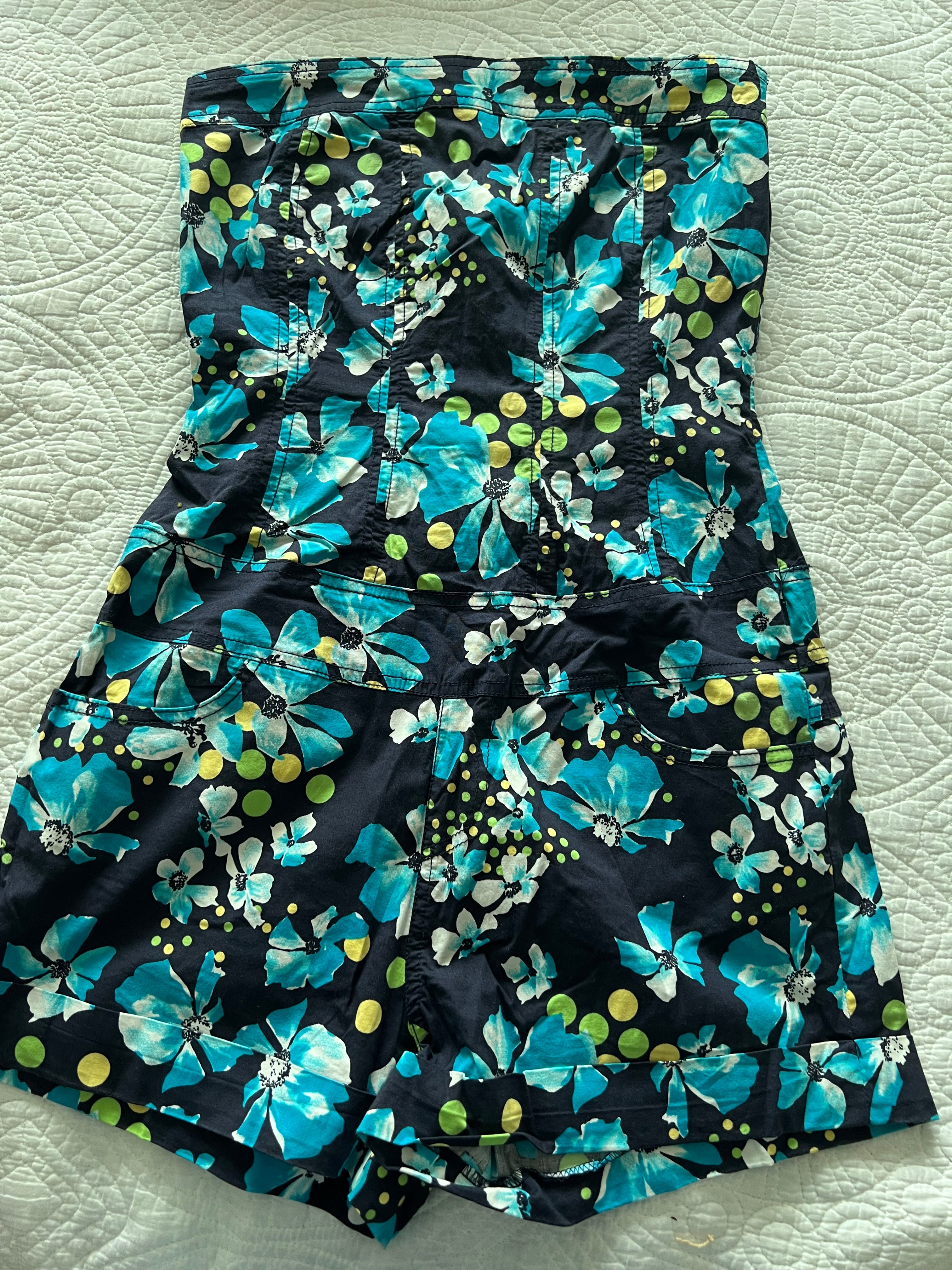 Blue romper