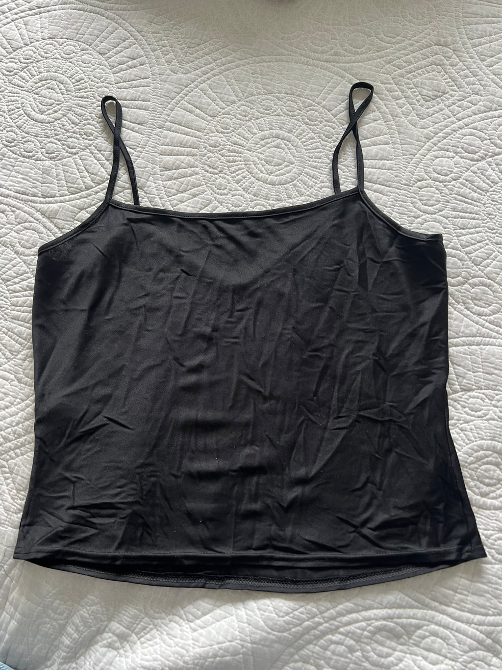 Black crop top