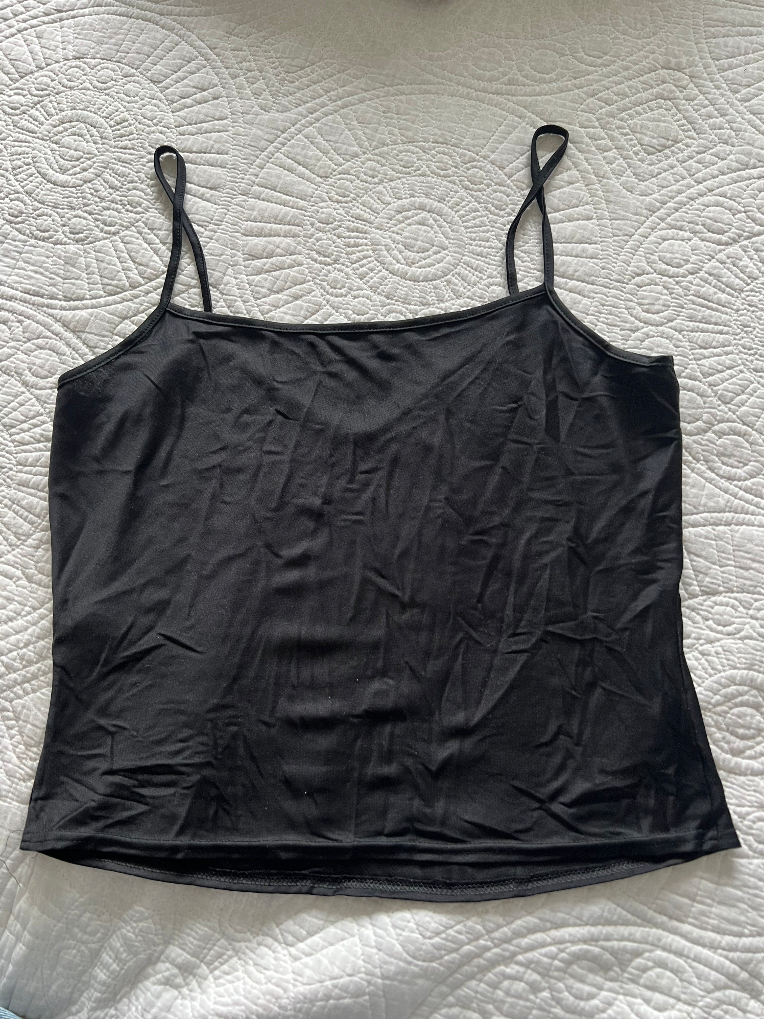 Black crop top