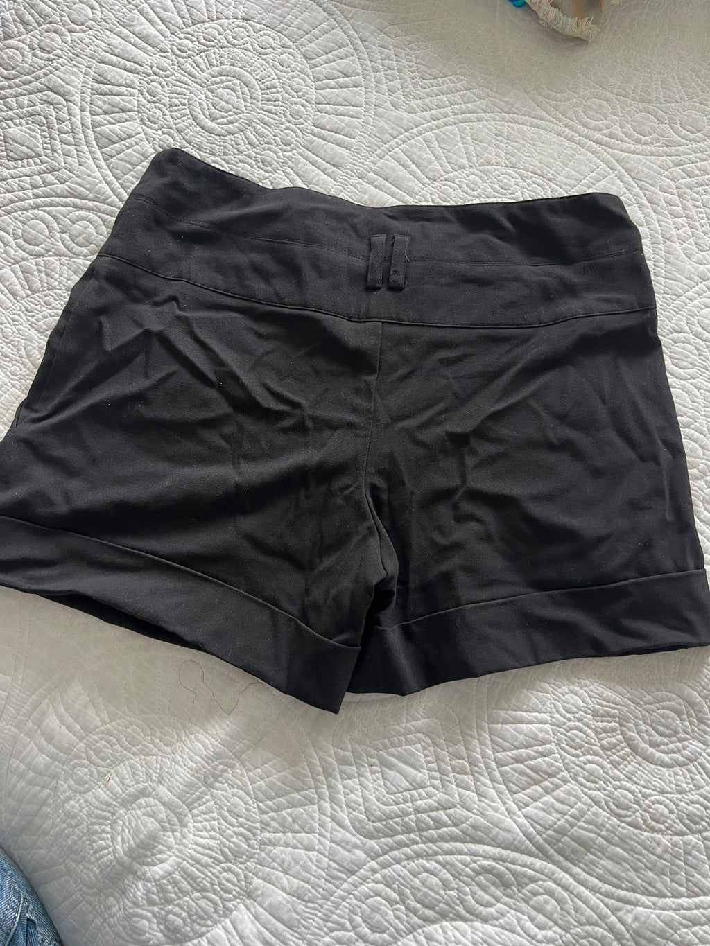 Black shorts