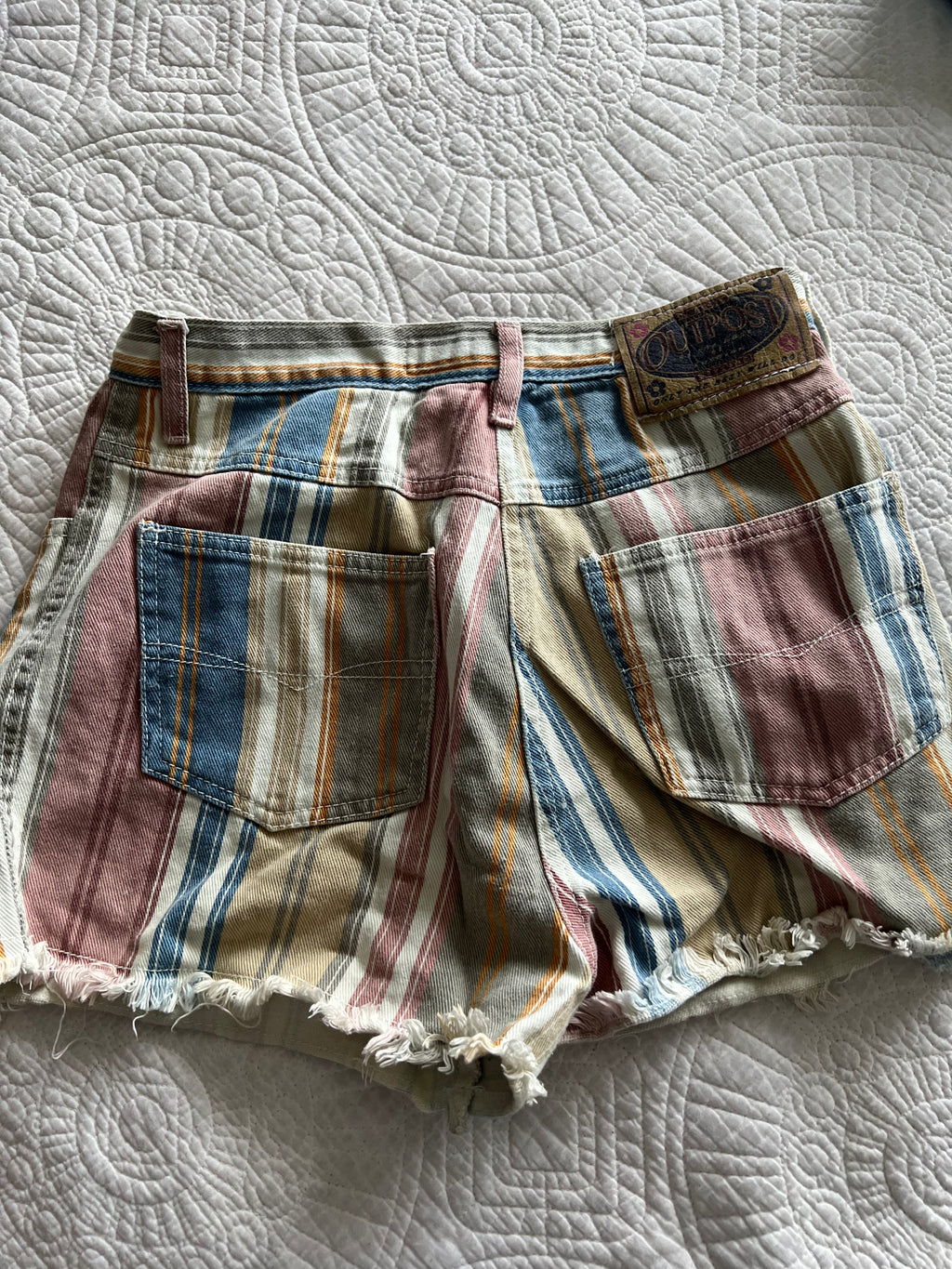Multi coloured shorts