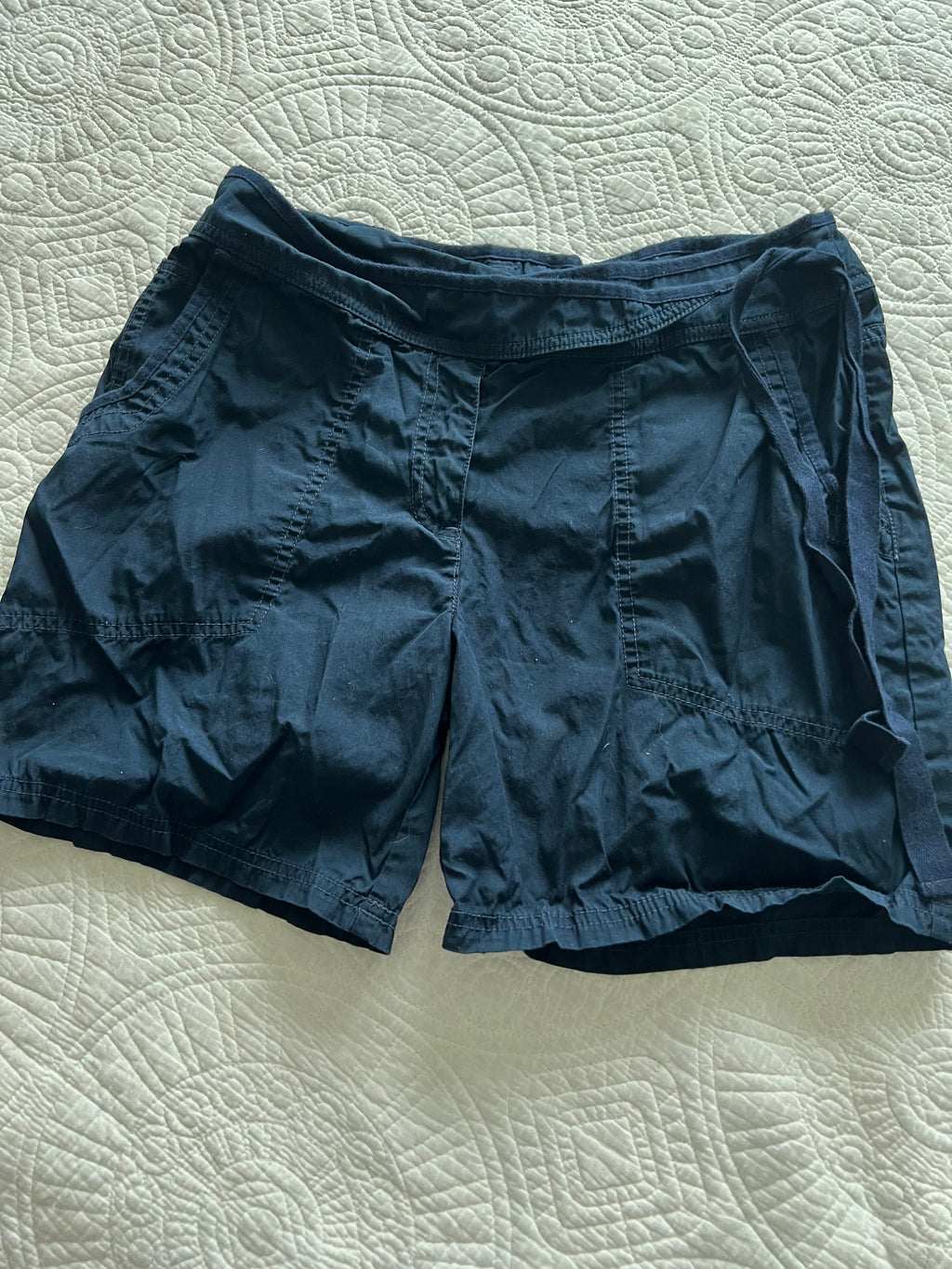 Navy shorts