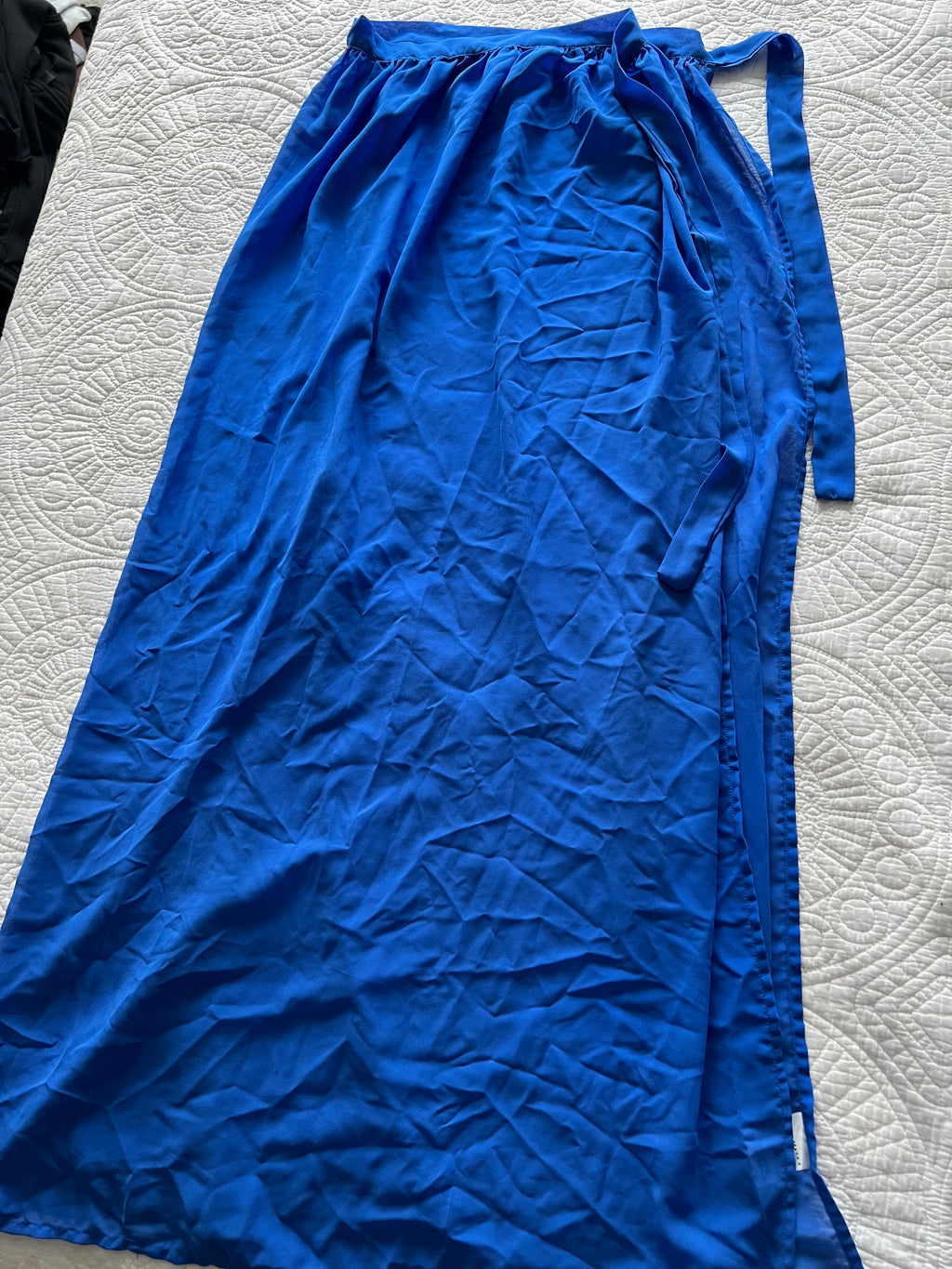 Maxi blue skirt