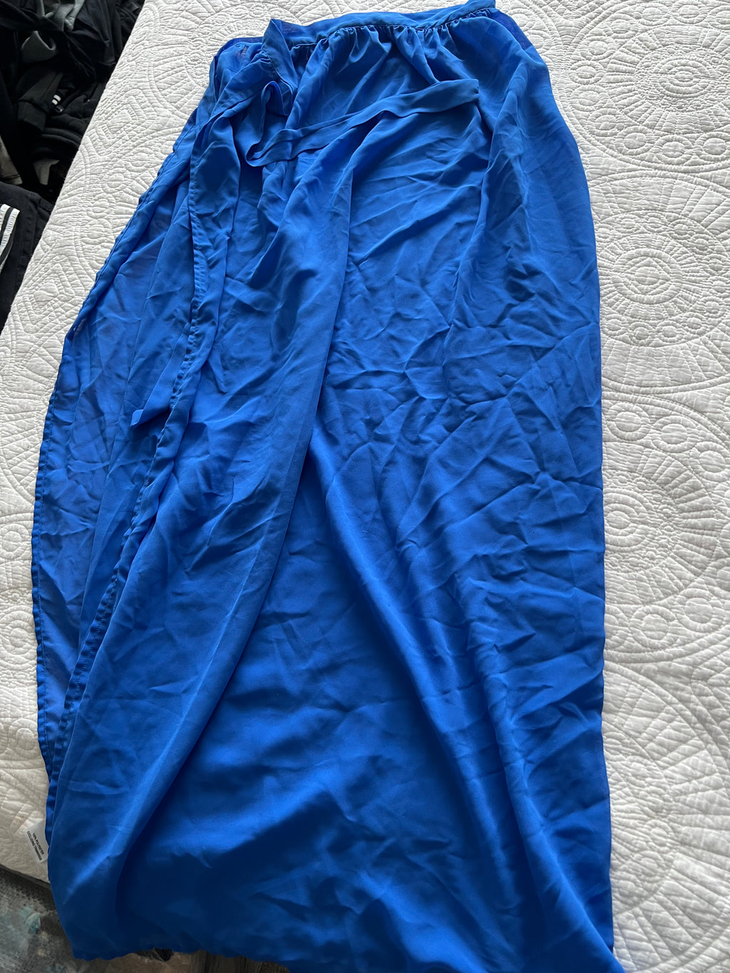 Maxi blue skirt