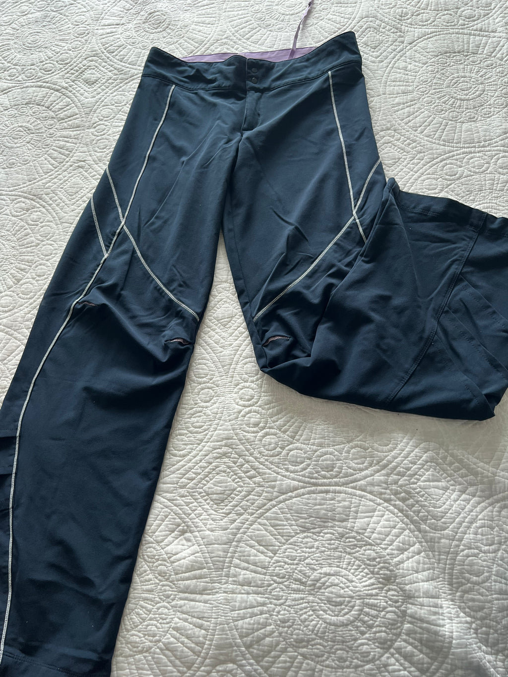 Nike navy flares