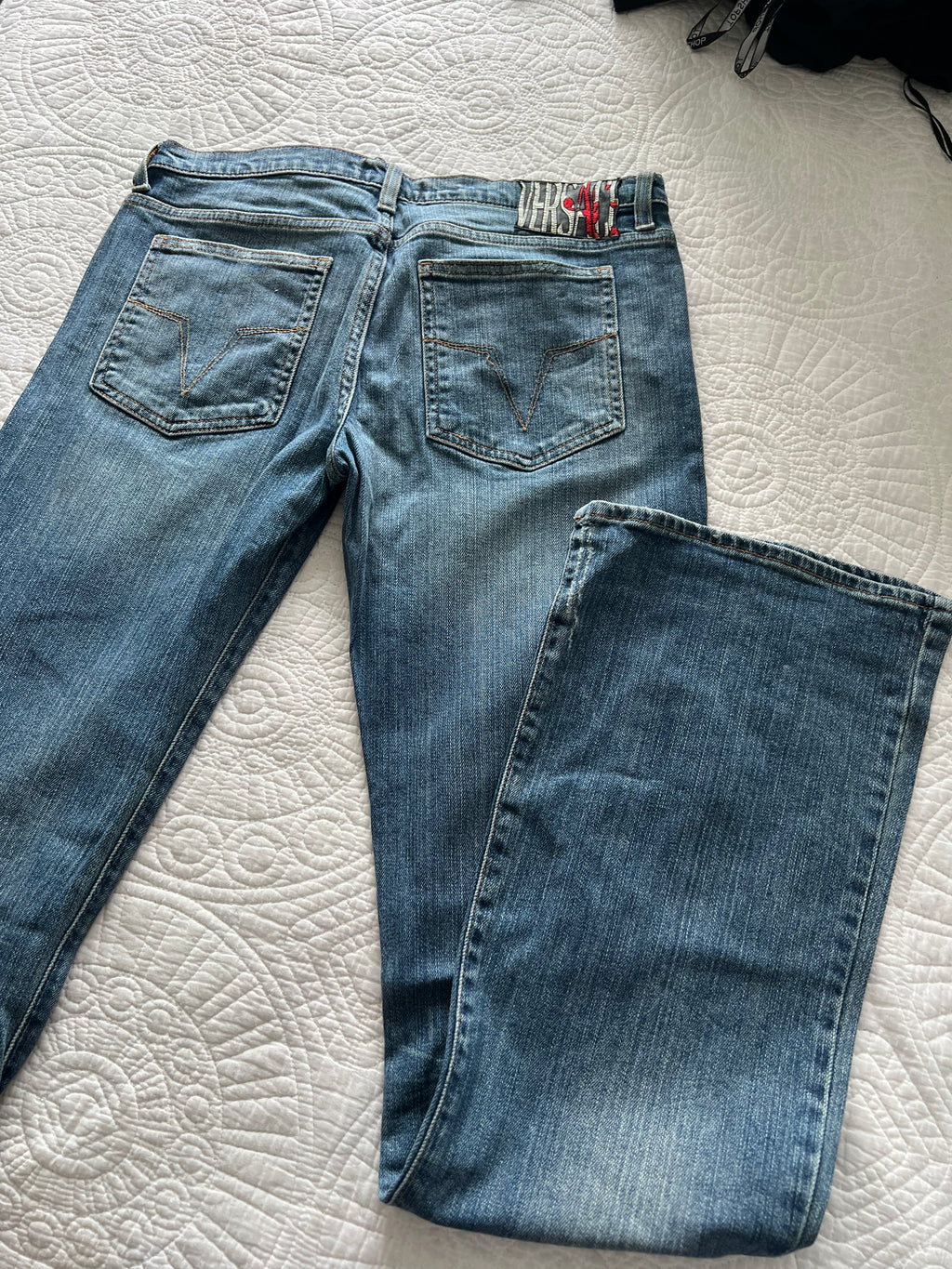 Versace low wasisted jeans
