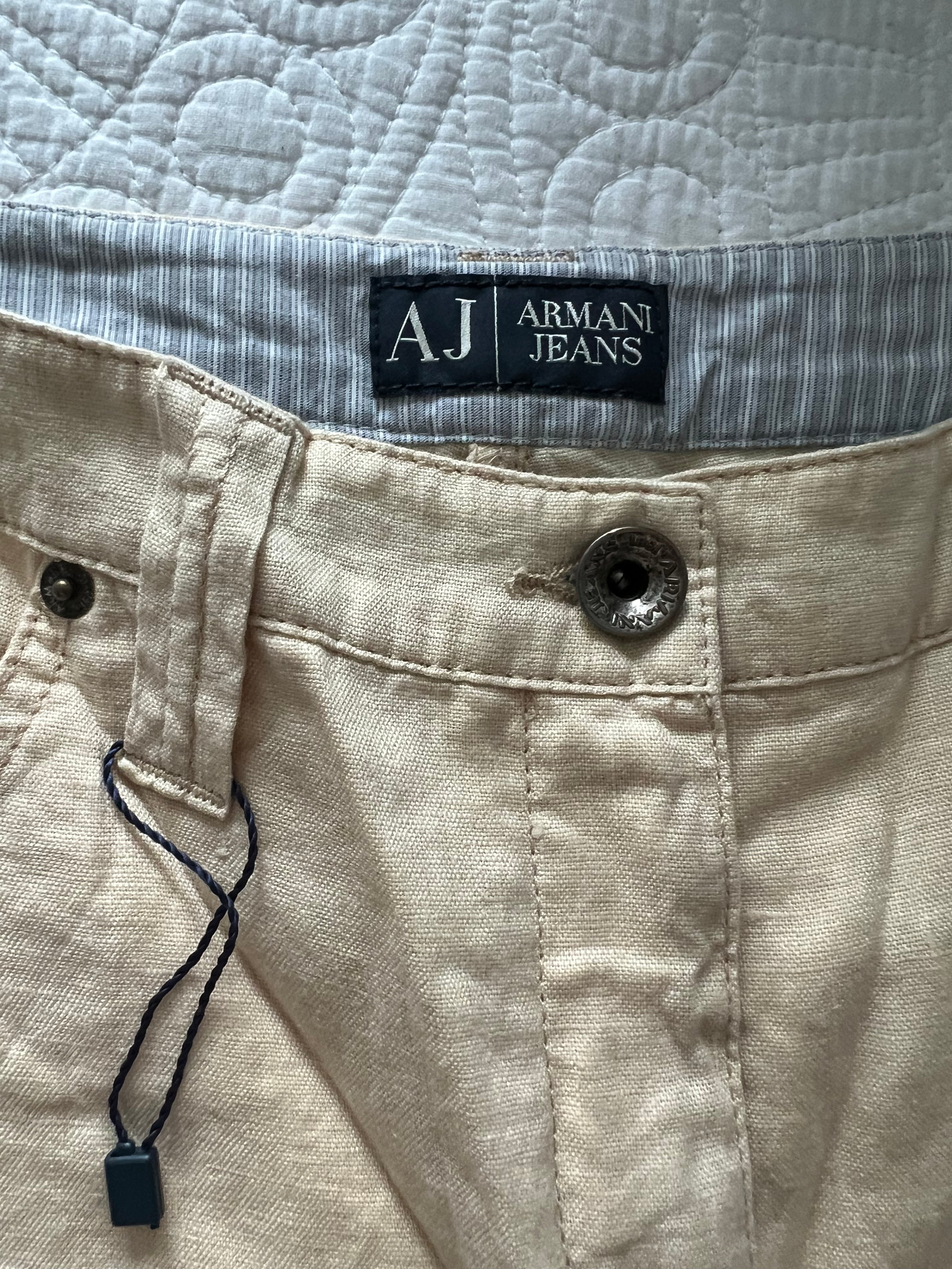 Beige Armani Jeans