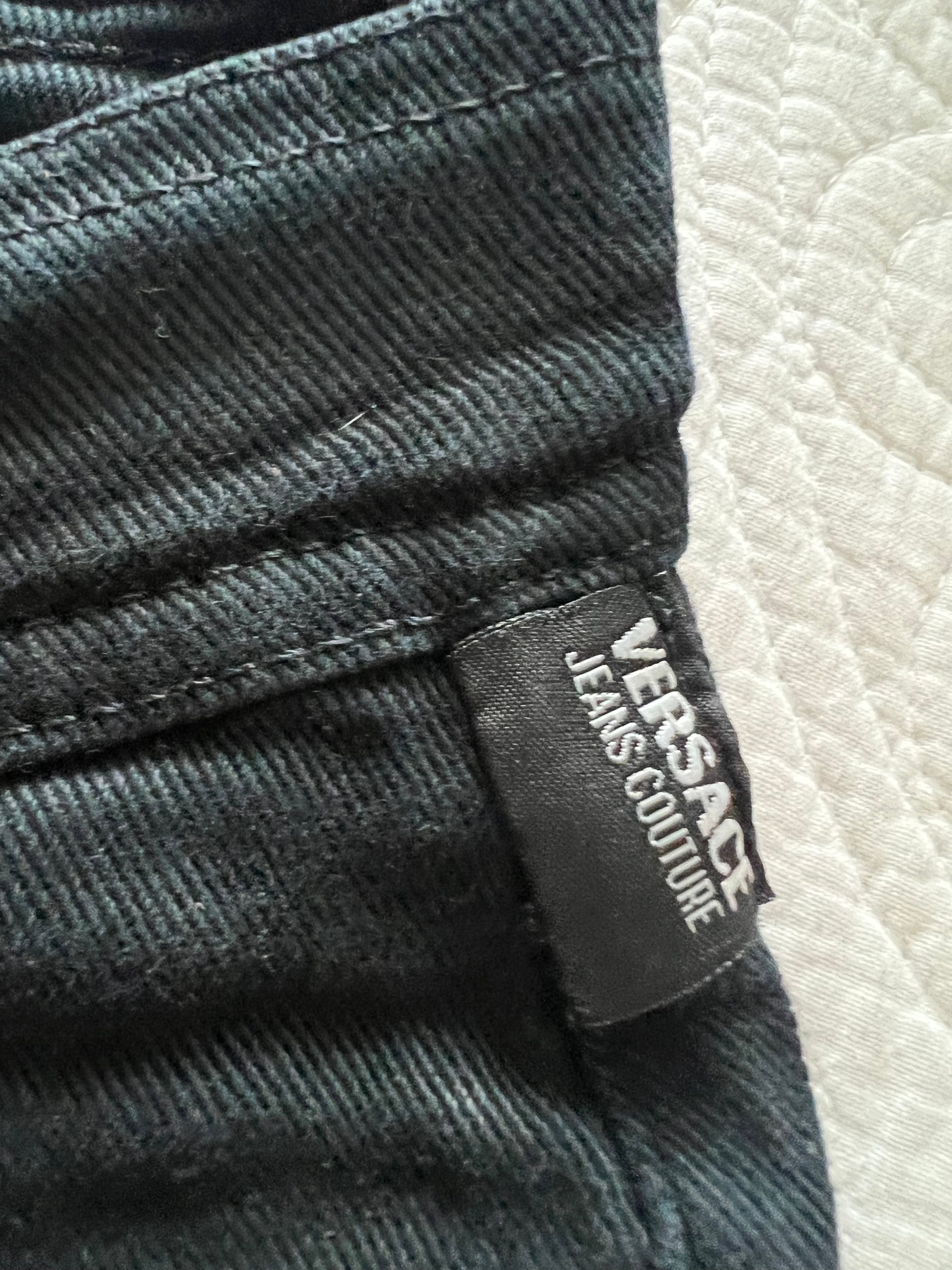 Versace black jeans