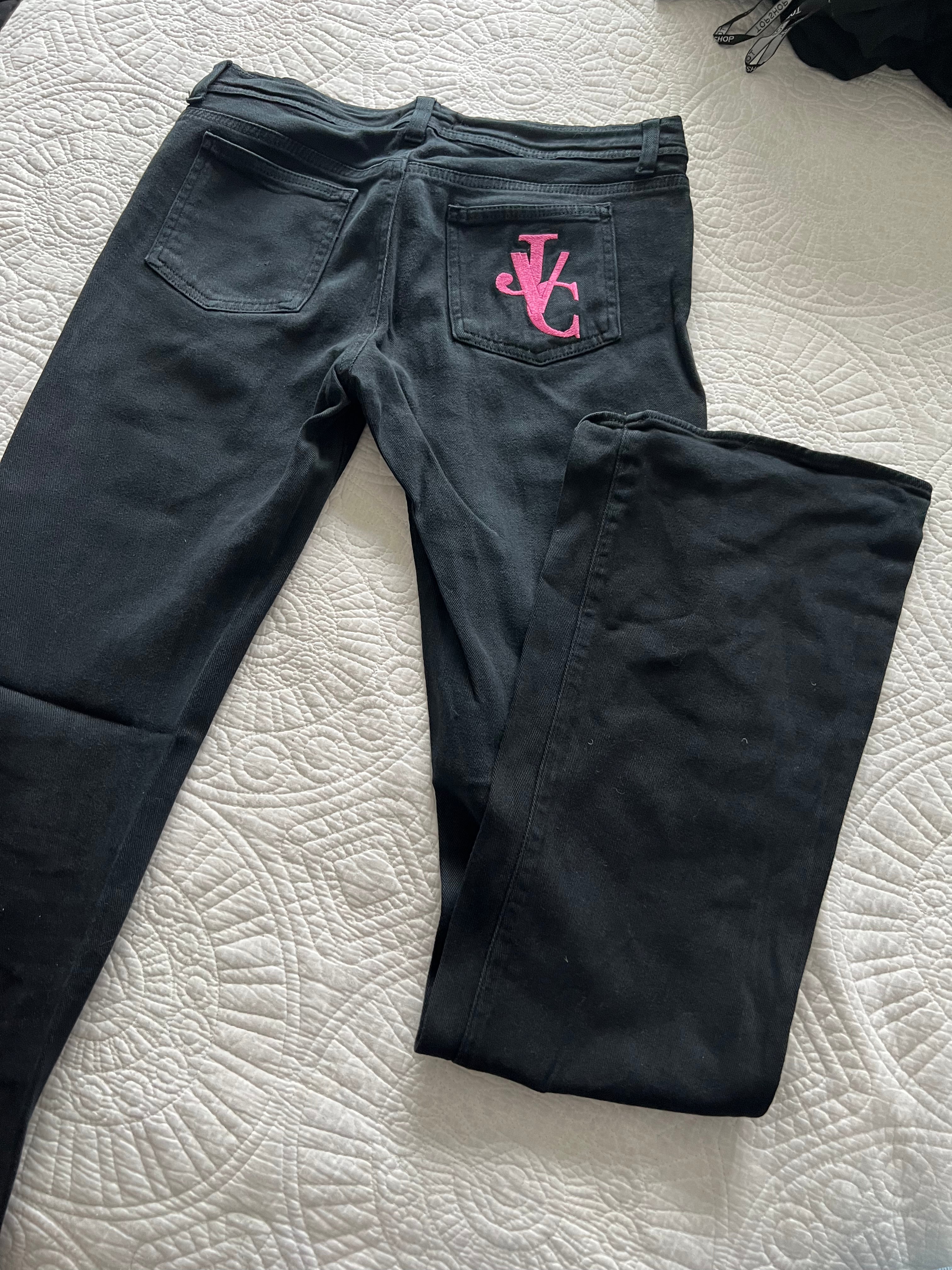Versace black jeans