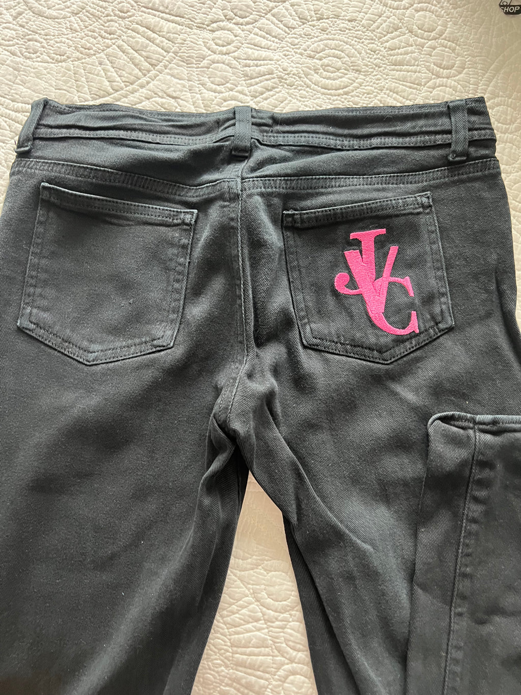Versace black jeans
