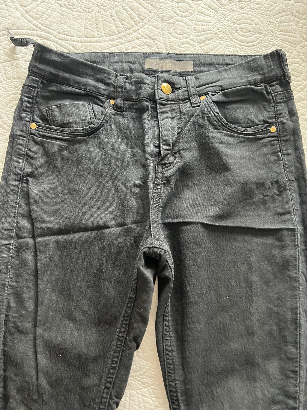 Black skinny jeans