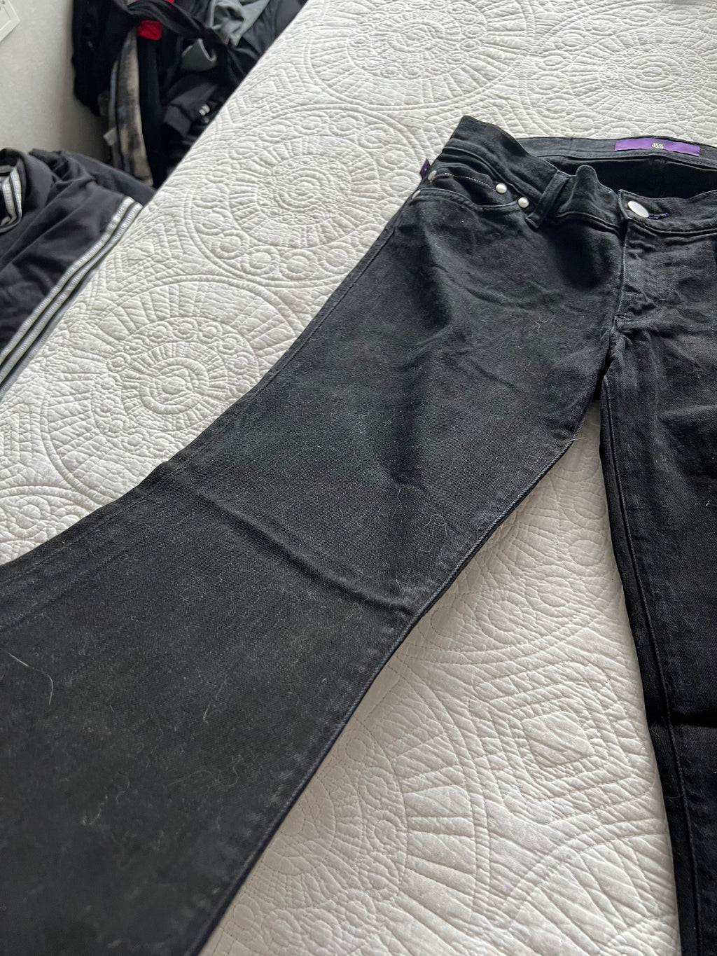 Victoria Beckham black jeans