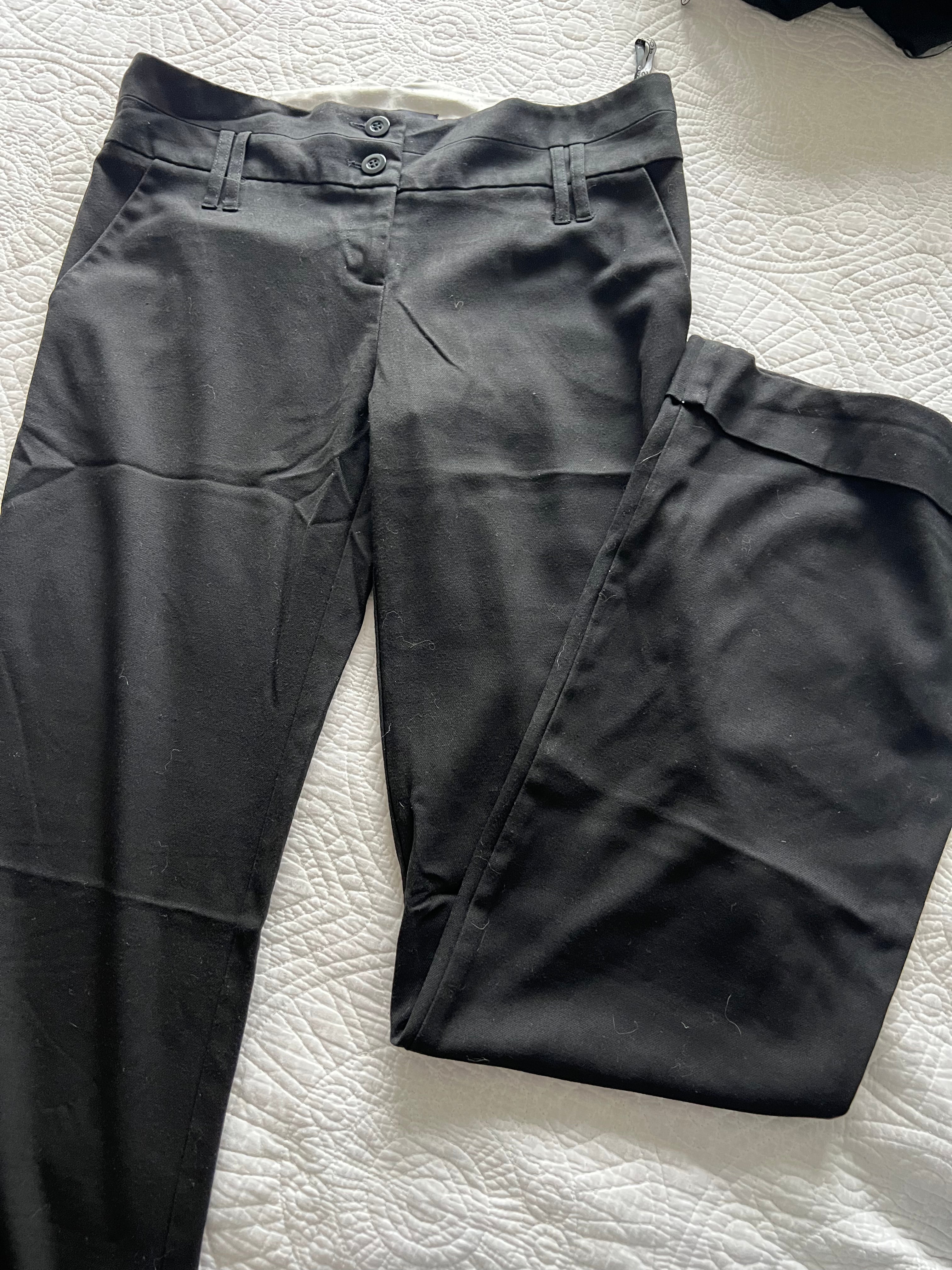 Black trousers