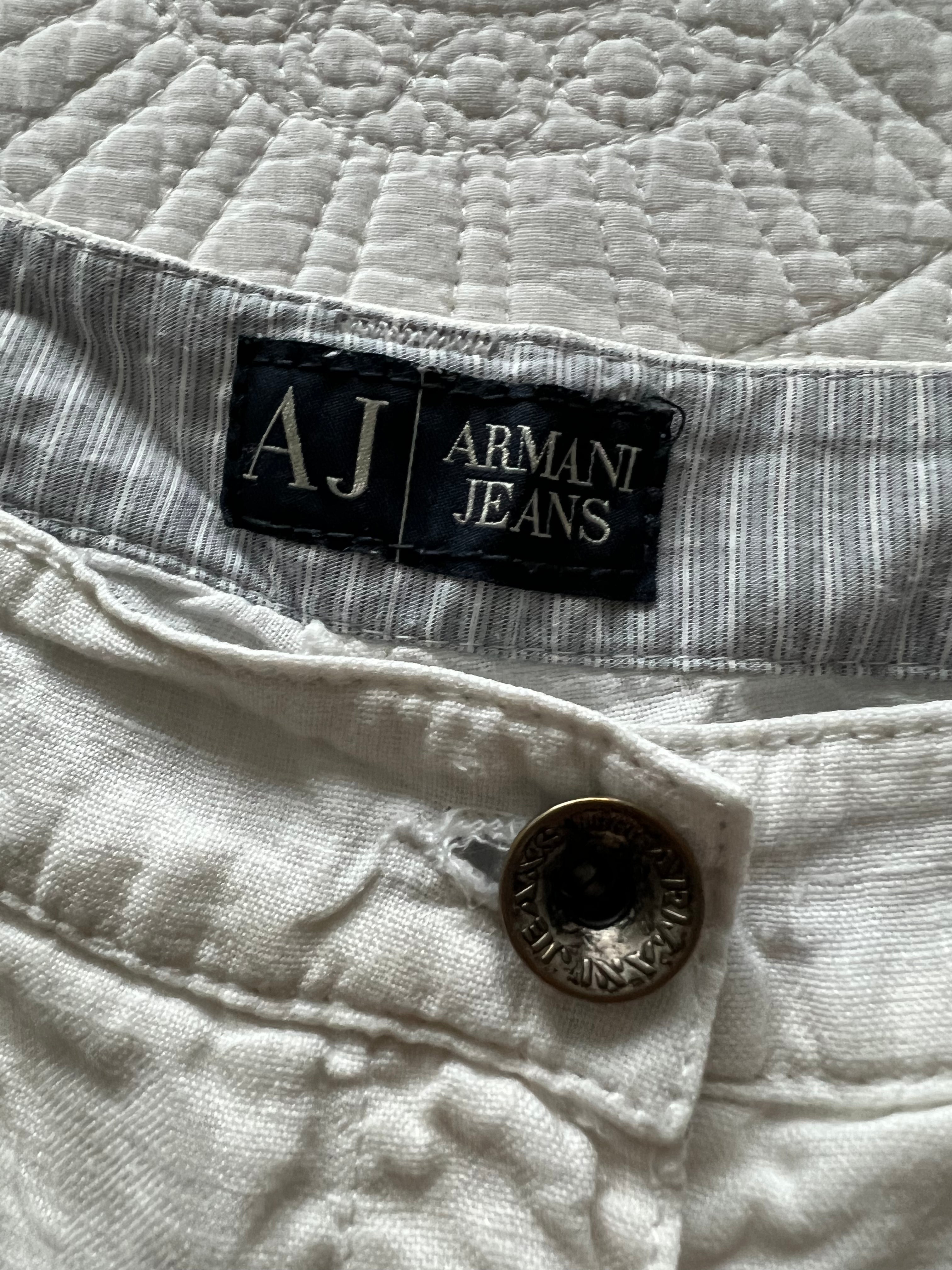 White Armani Jeans