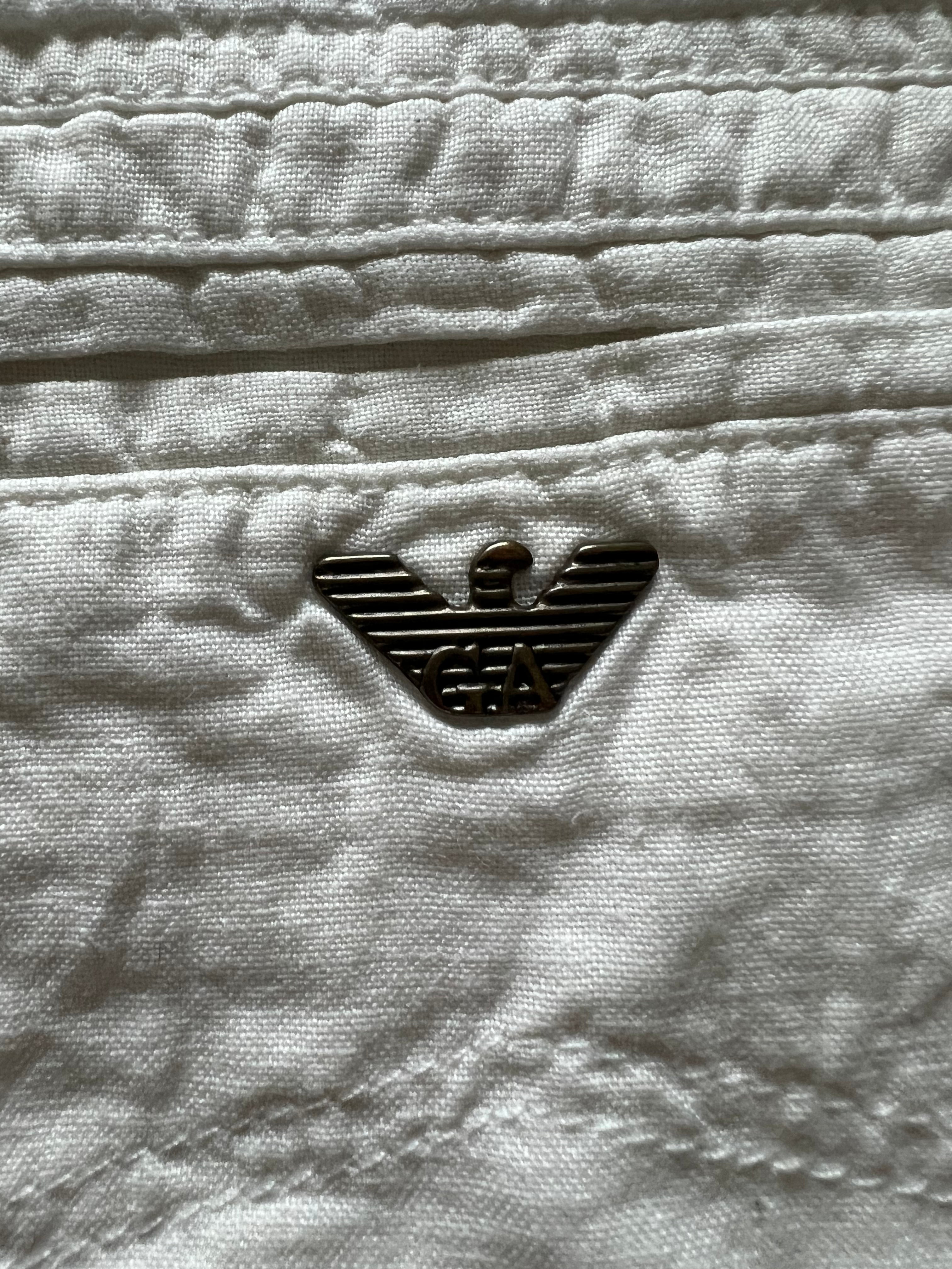 White Armani Jeans