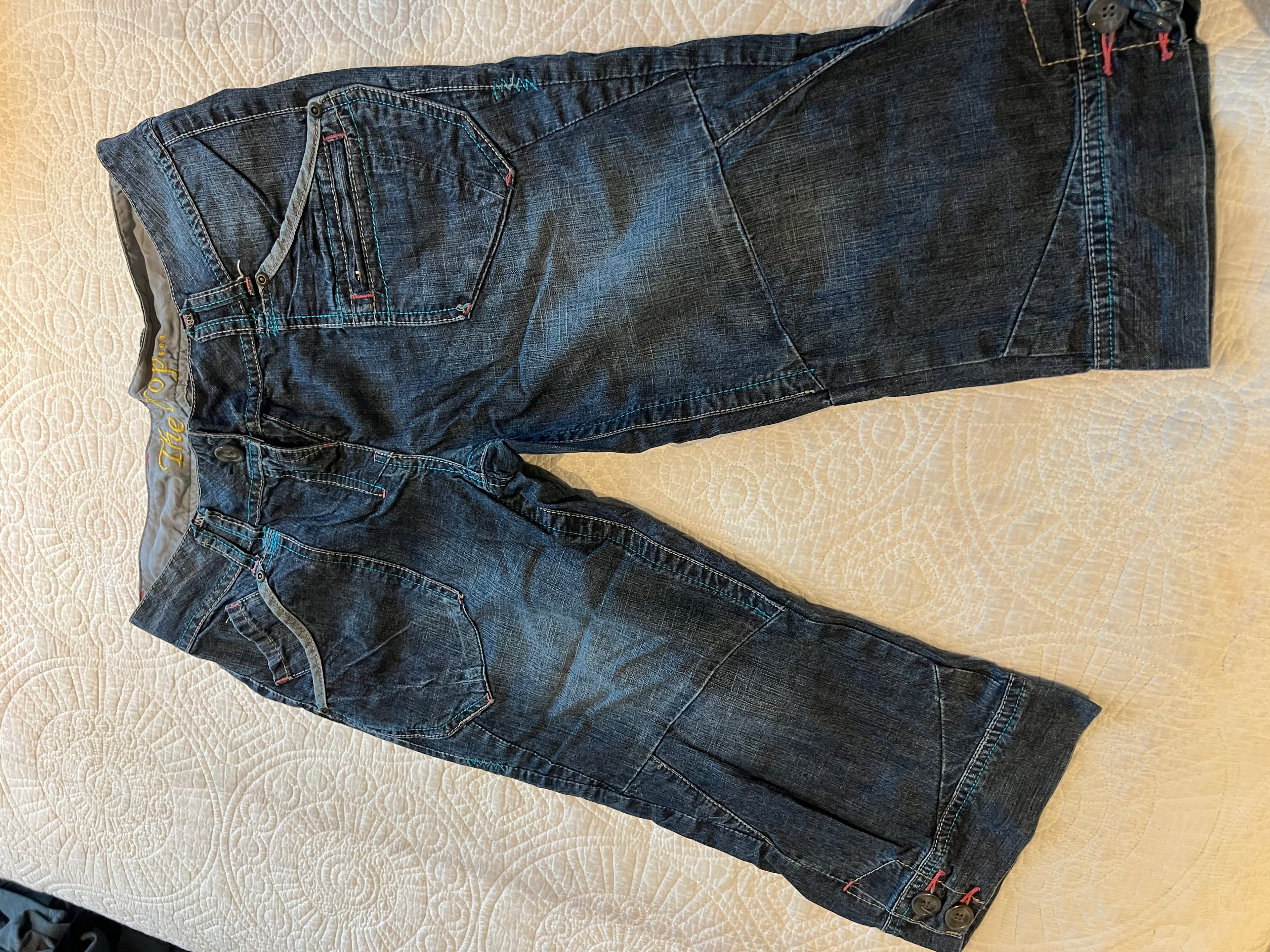 1/4 length, petite jeans