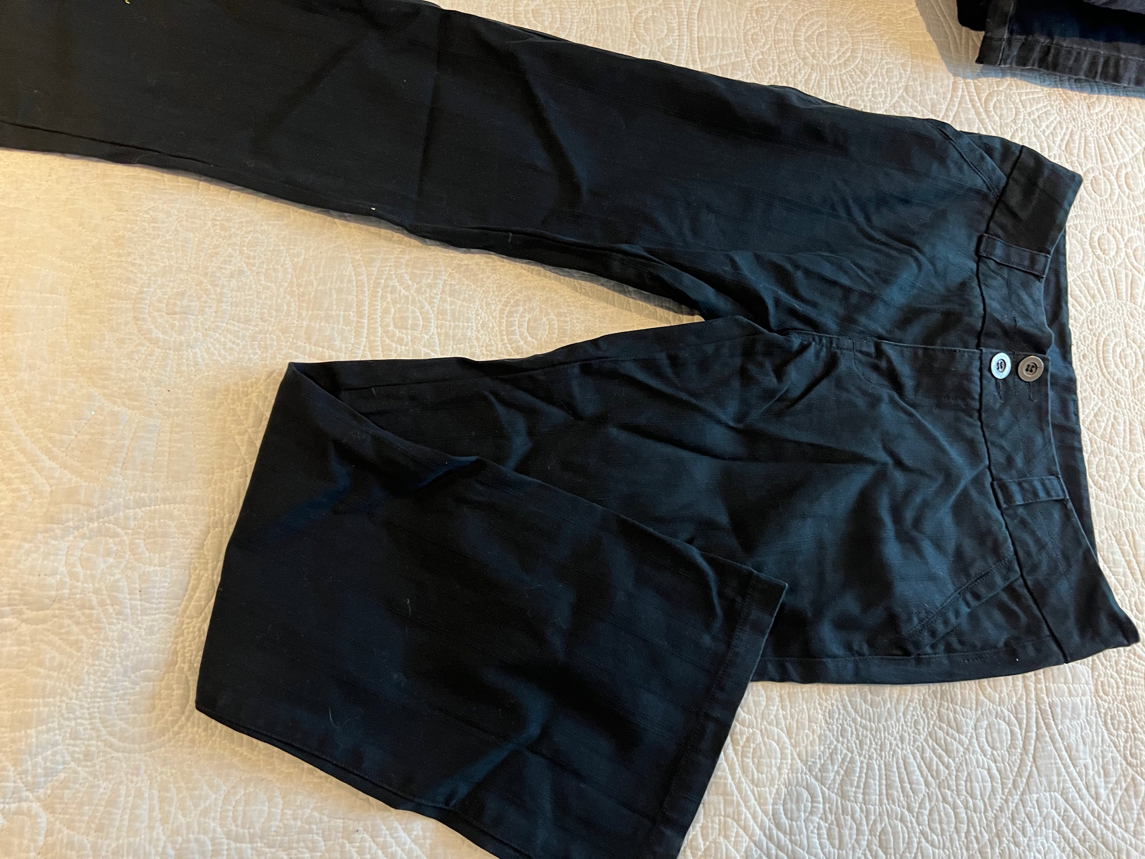 Black trousers