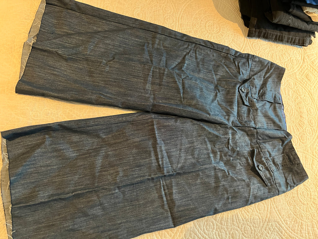 Grey, petite jorts