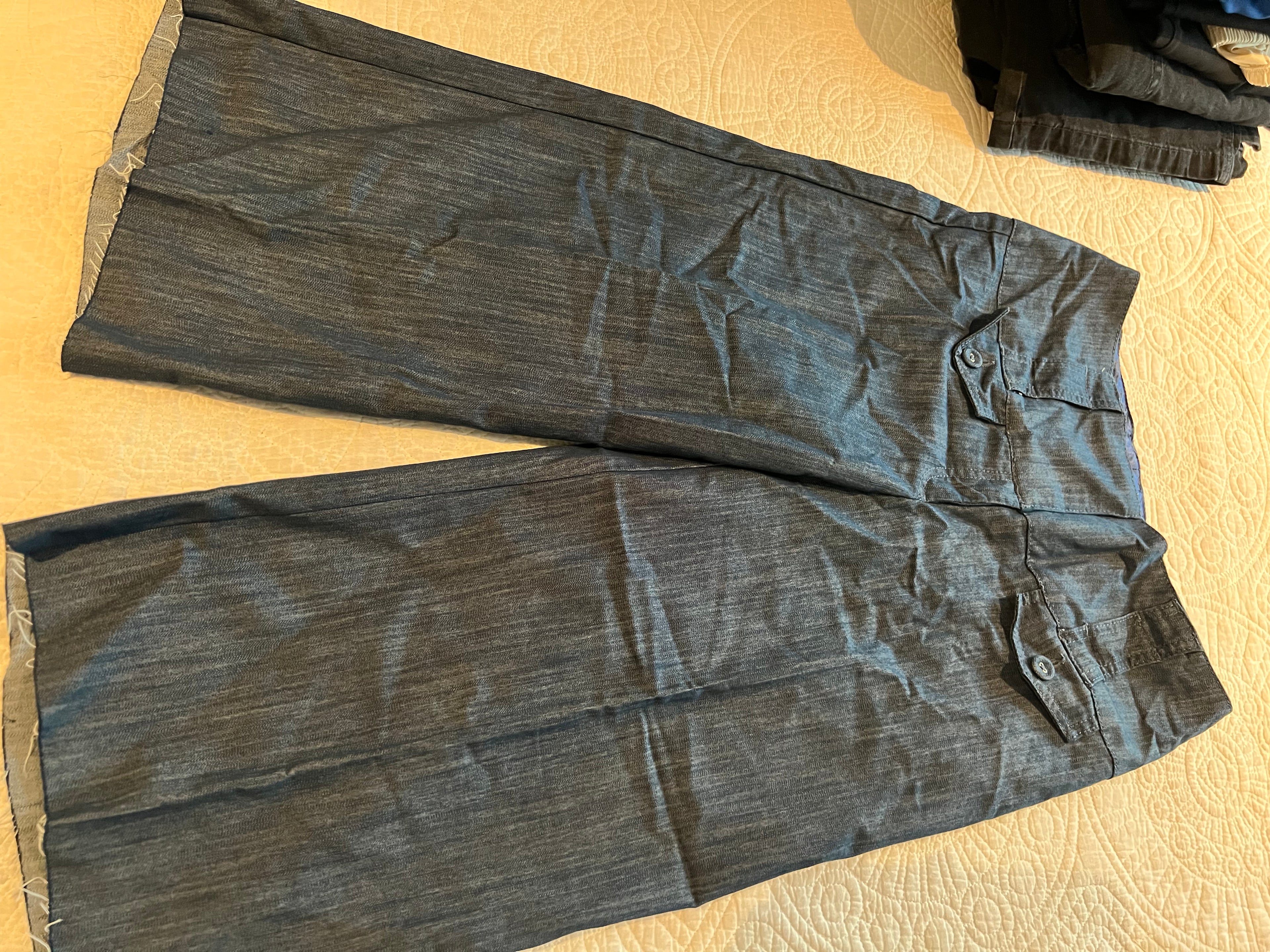 Grey, petite jorts