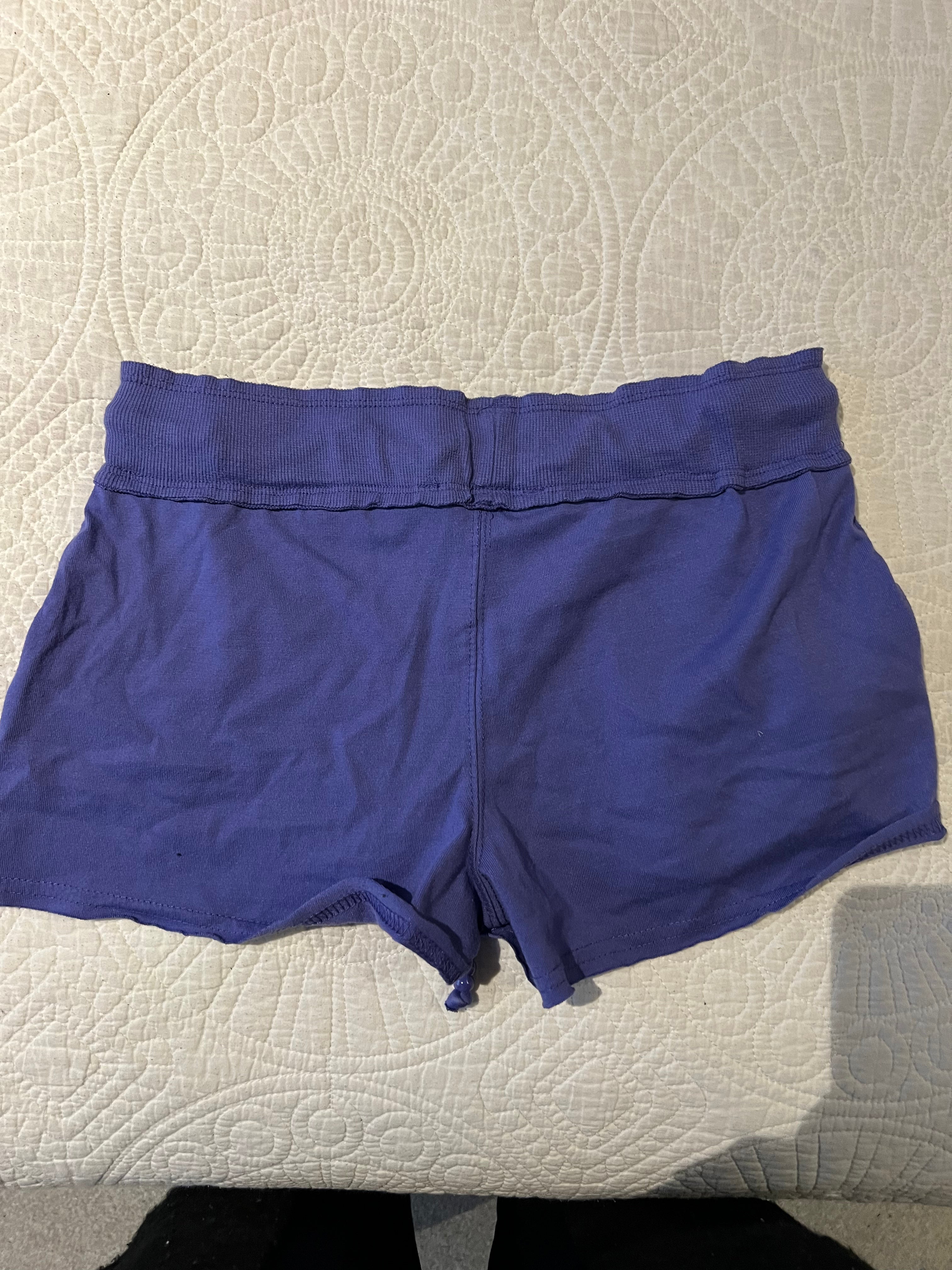 Purple booty shorts