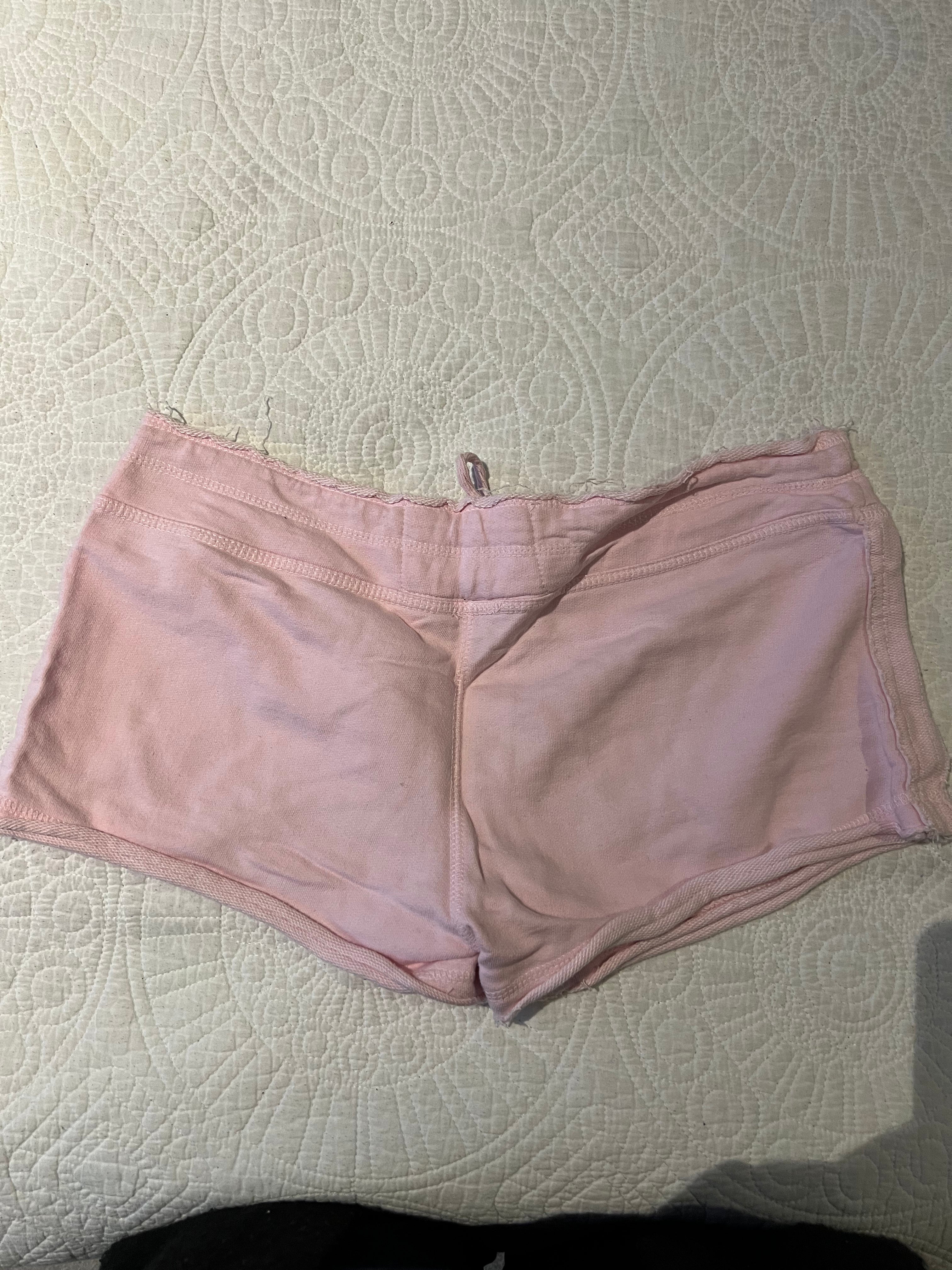 Pink booty shorts