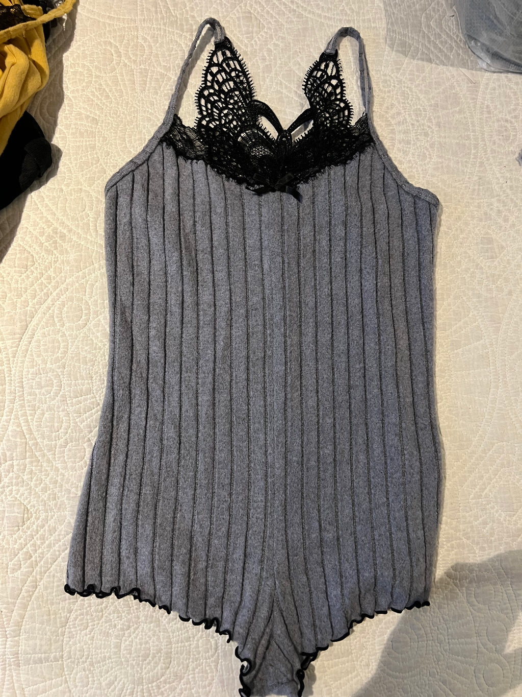 Grey romper