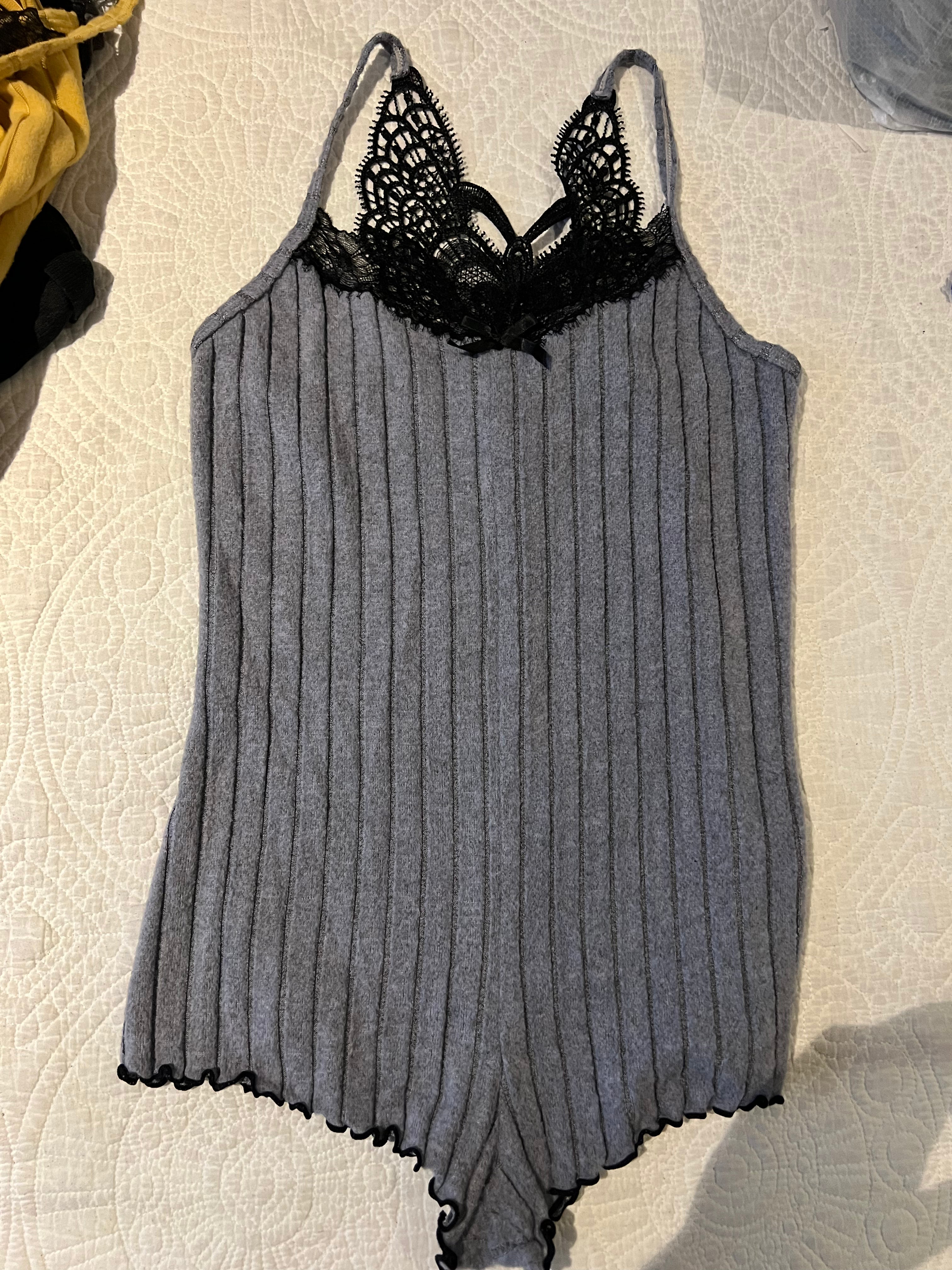 Grey romper
