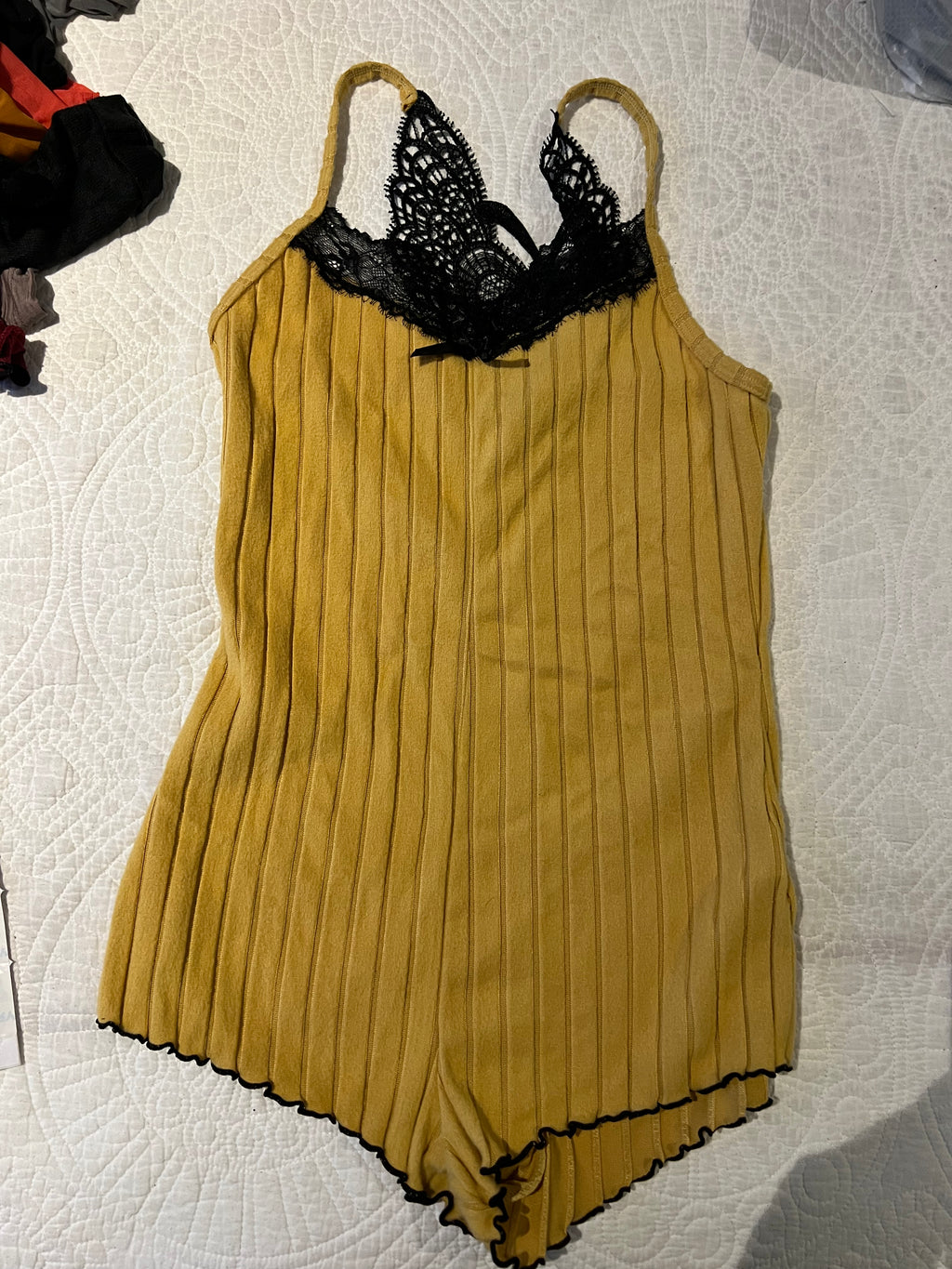 Yellow romper